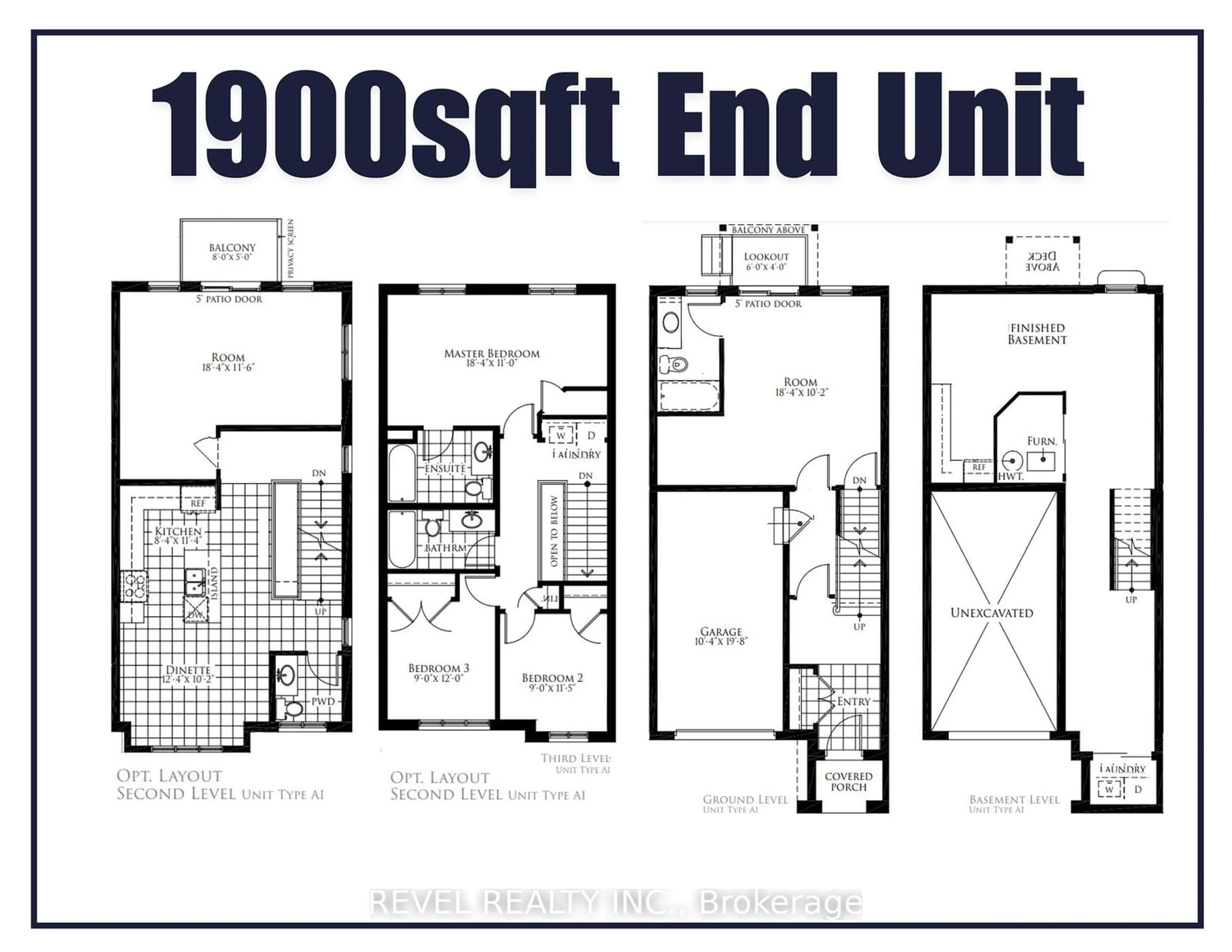 Floor plan for 445 Ontario St #22, Milton Ontario L9T 9K2