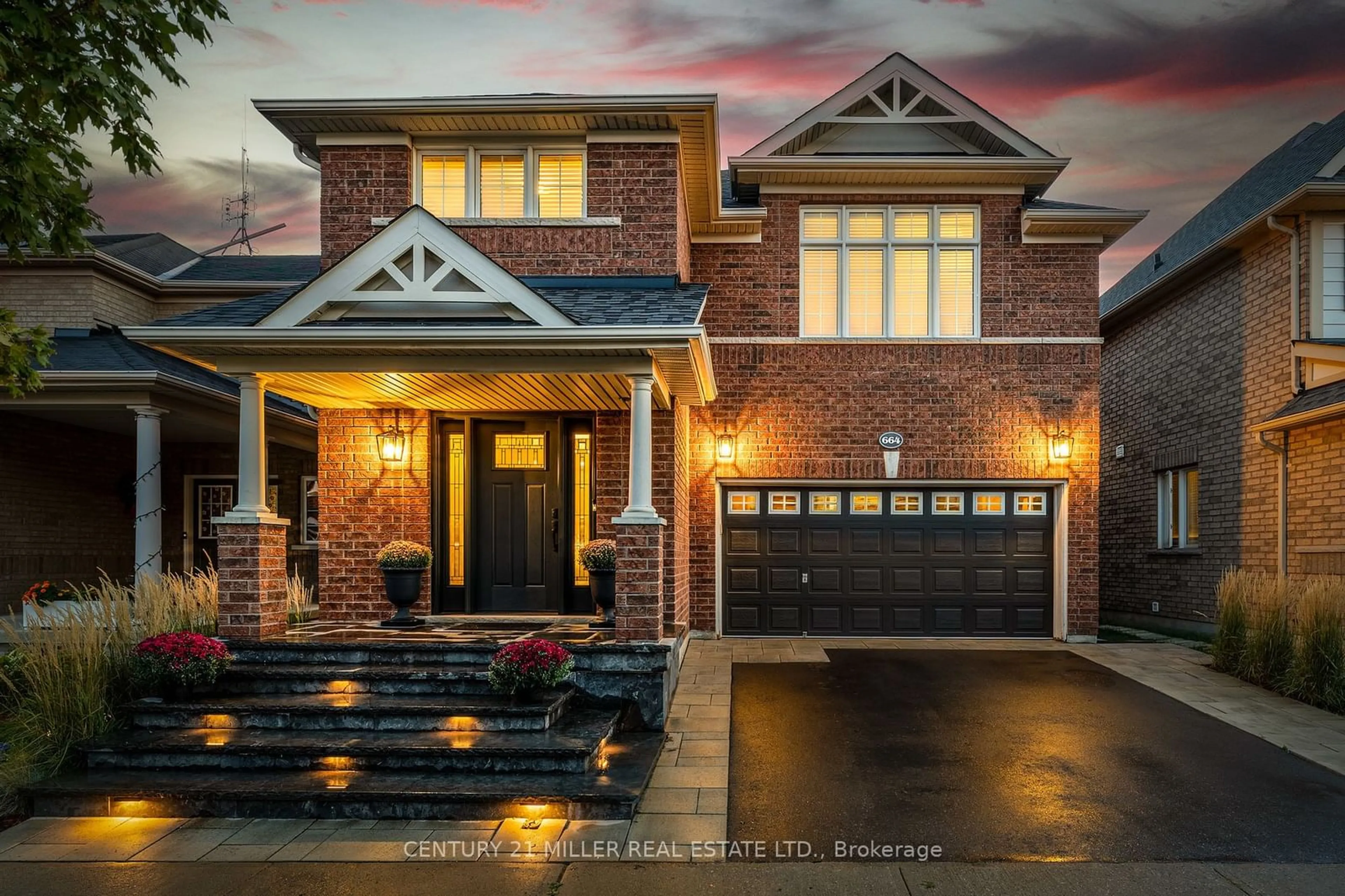 Home with brick exterior material for 664 Caldwell Cres, Milton Ontario L9T 0H6