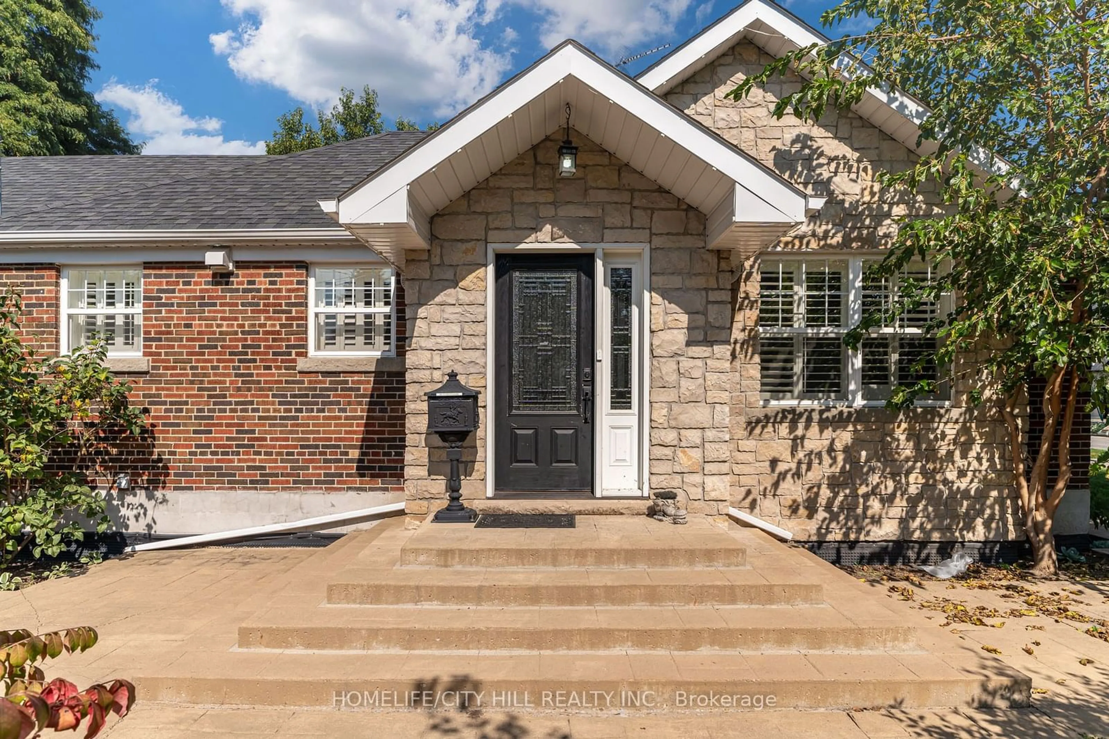 Home with brick exterior material for 44 Parkchester Rd, Toronto Ontario M6M 2S2