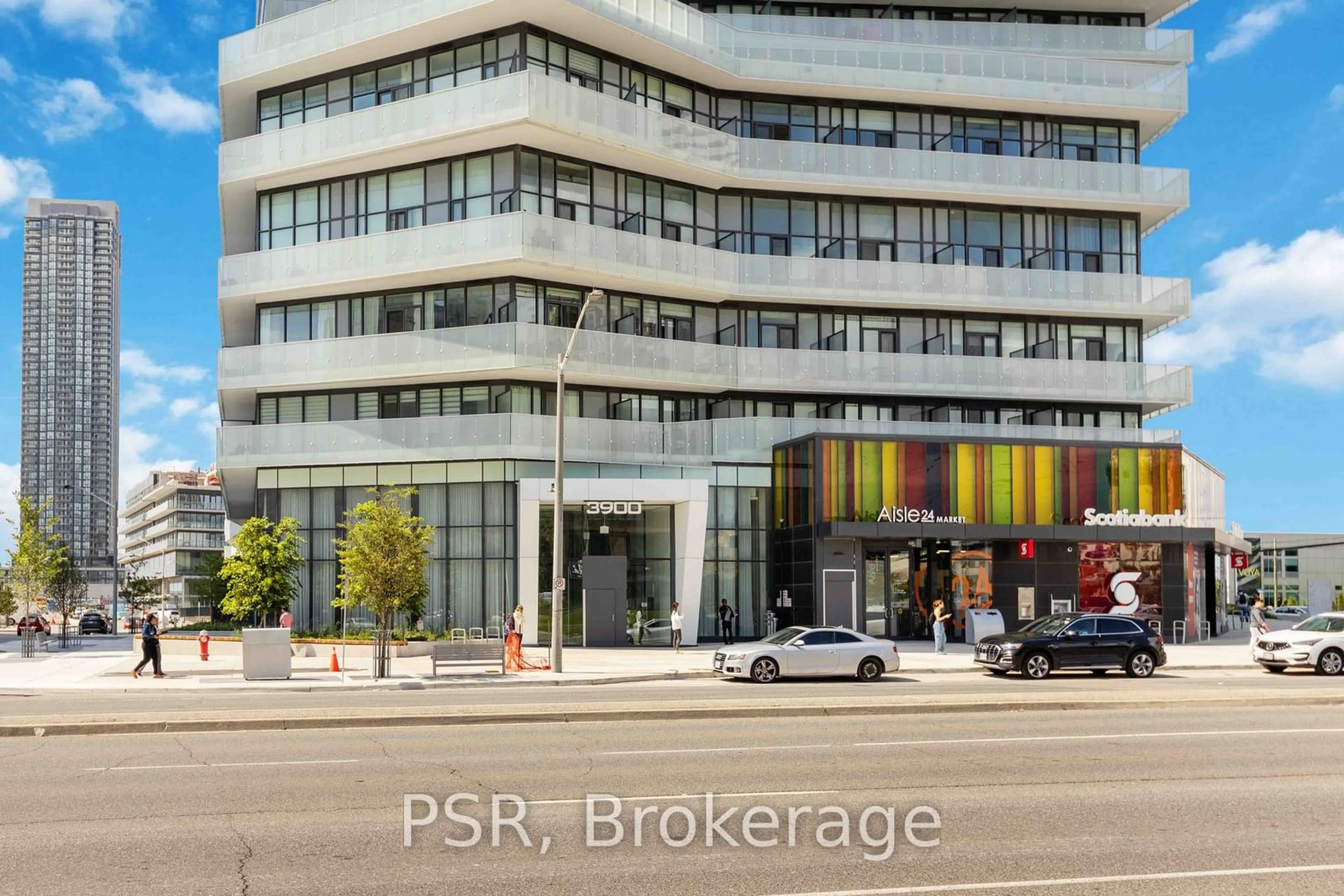 Outside view for 3900 Confederation Pkwy #3501, Mississauga Ontario L5B 0M3