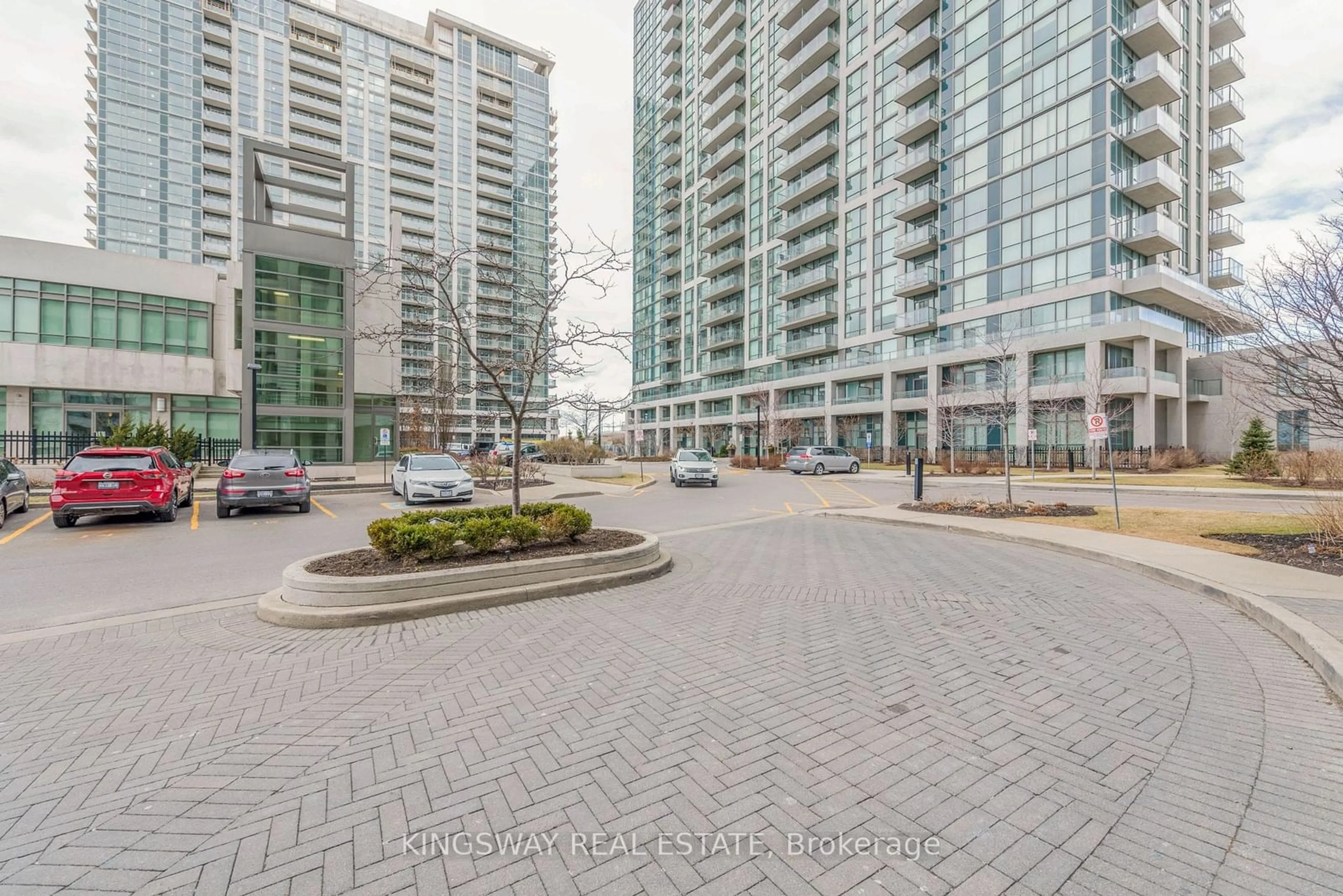 A pic from exterior of the house or condo, the street view for 339 Rathburn Rd #1102, Mississauga Ontario L5B 0K6