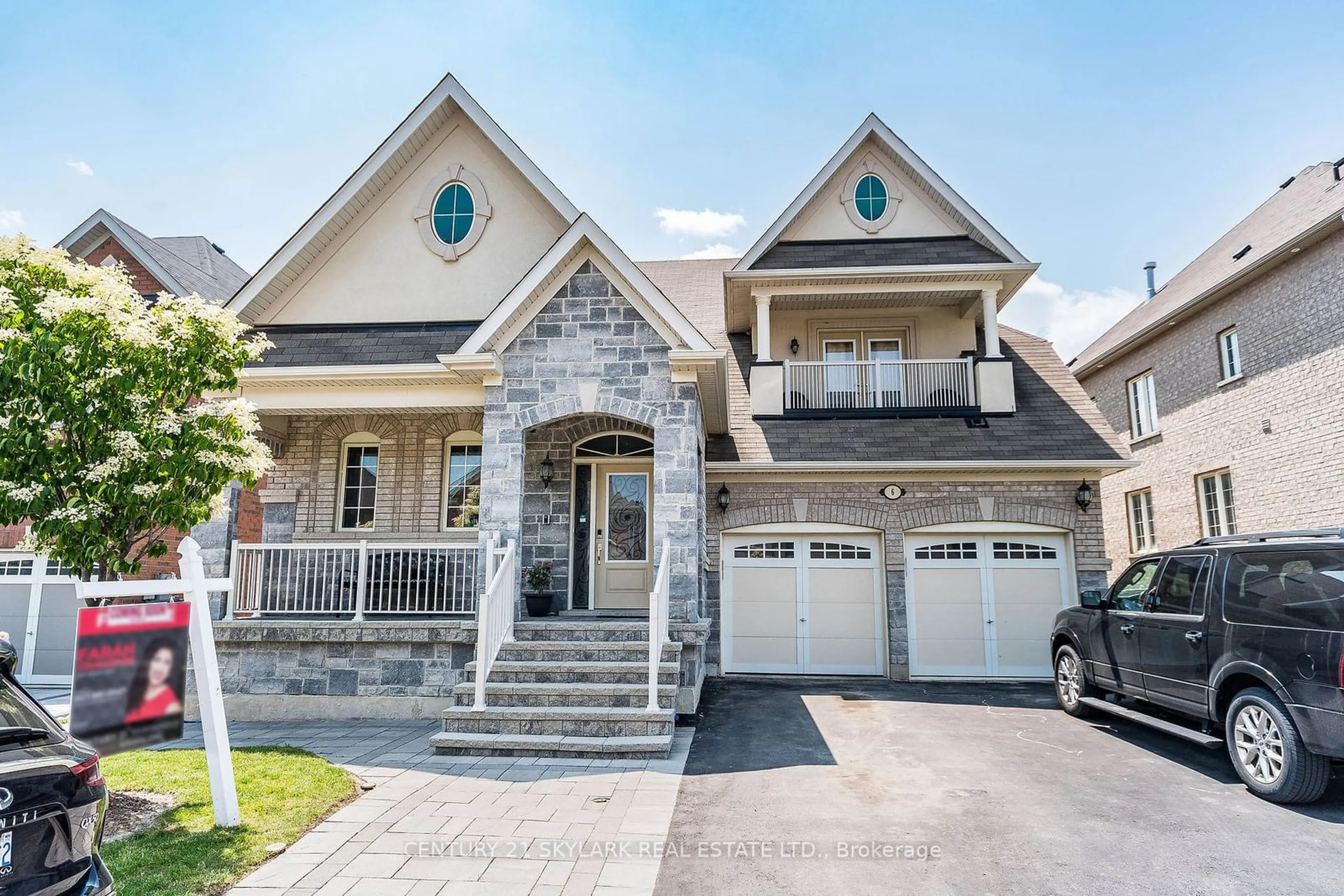 Home with brick exterior material for 6 Villanova Rd, Brampton Ontario L6Y 2Z4