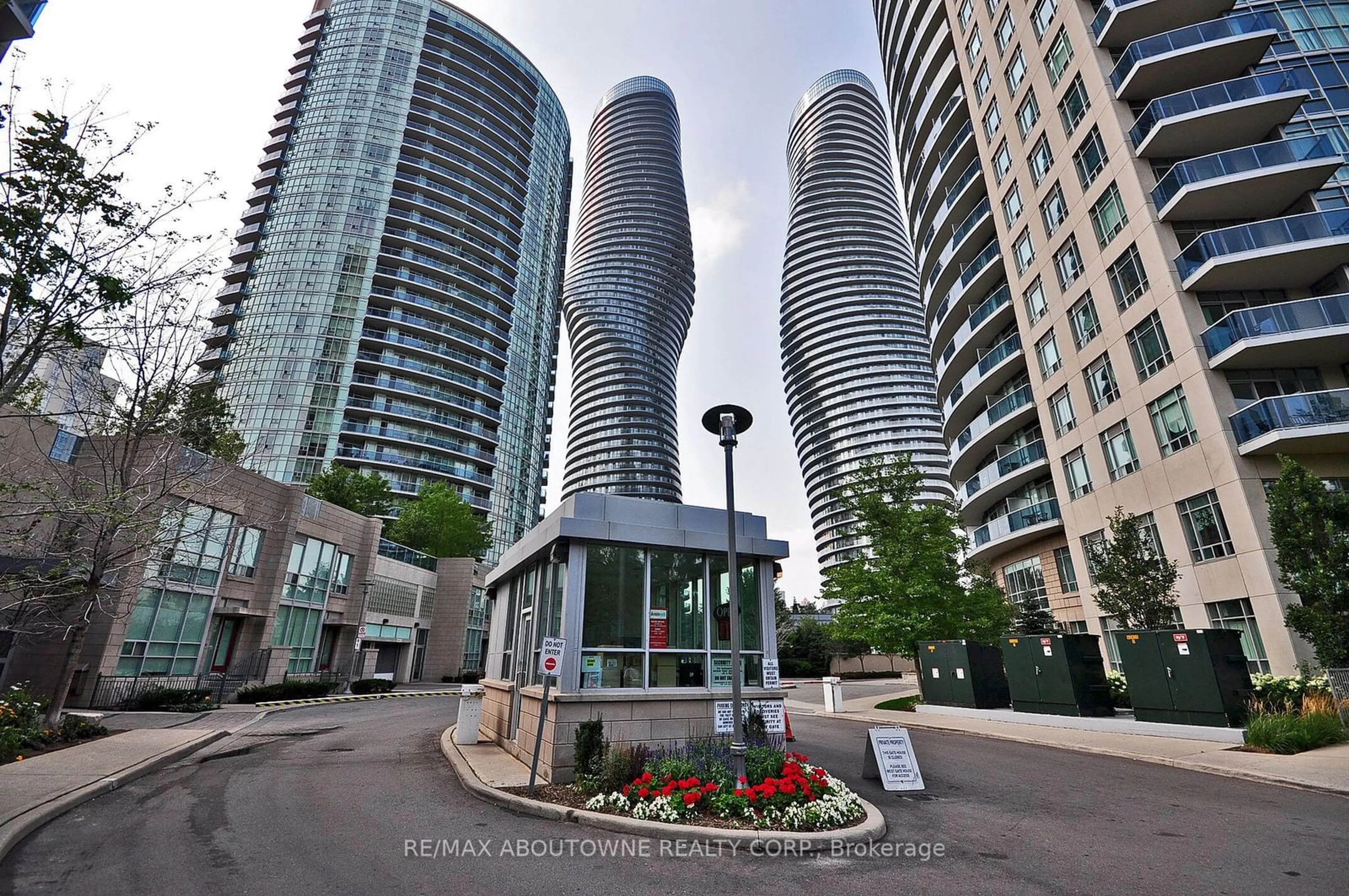 A pic from exterior of the house or condo for 70 Absolute Ave #2802, Mississauga Ontario L4Z 0A4