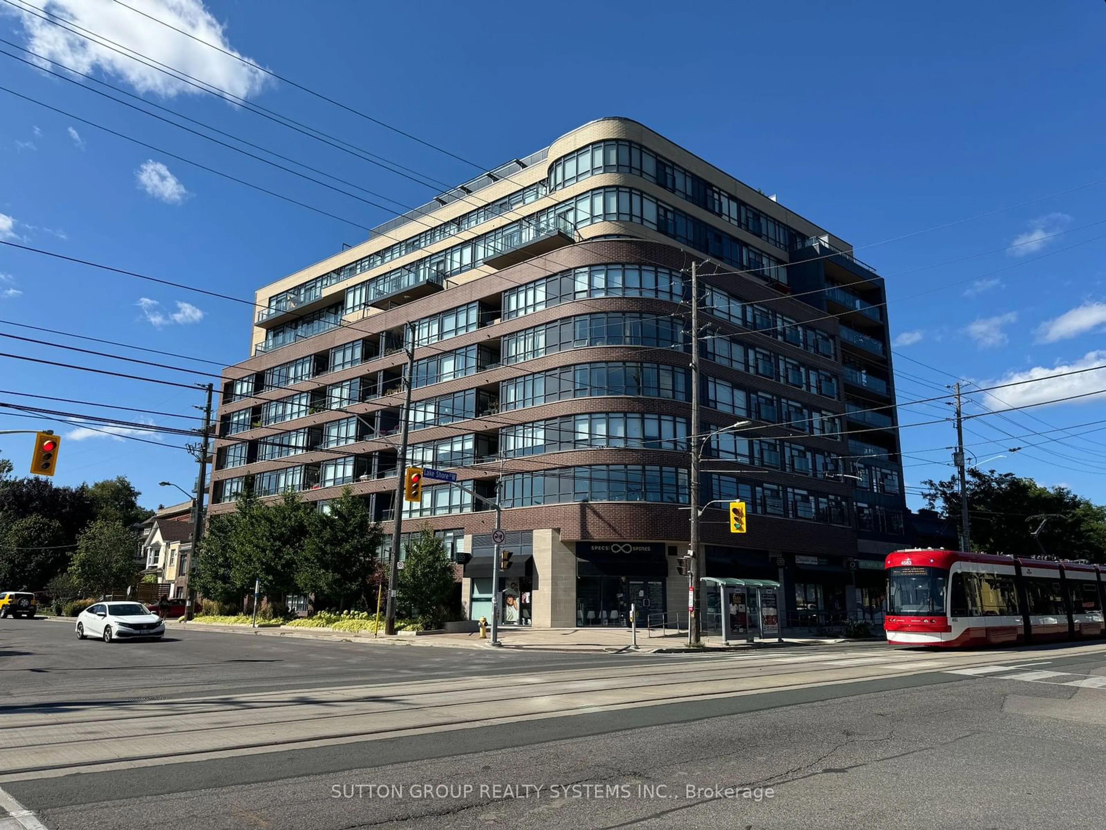 A pic from exterior of the house or condo, the front or back of building for 11 Superior Ave #910, Toronto Ontario M8V 0A7