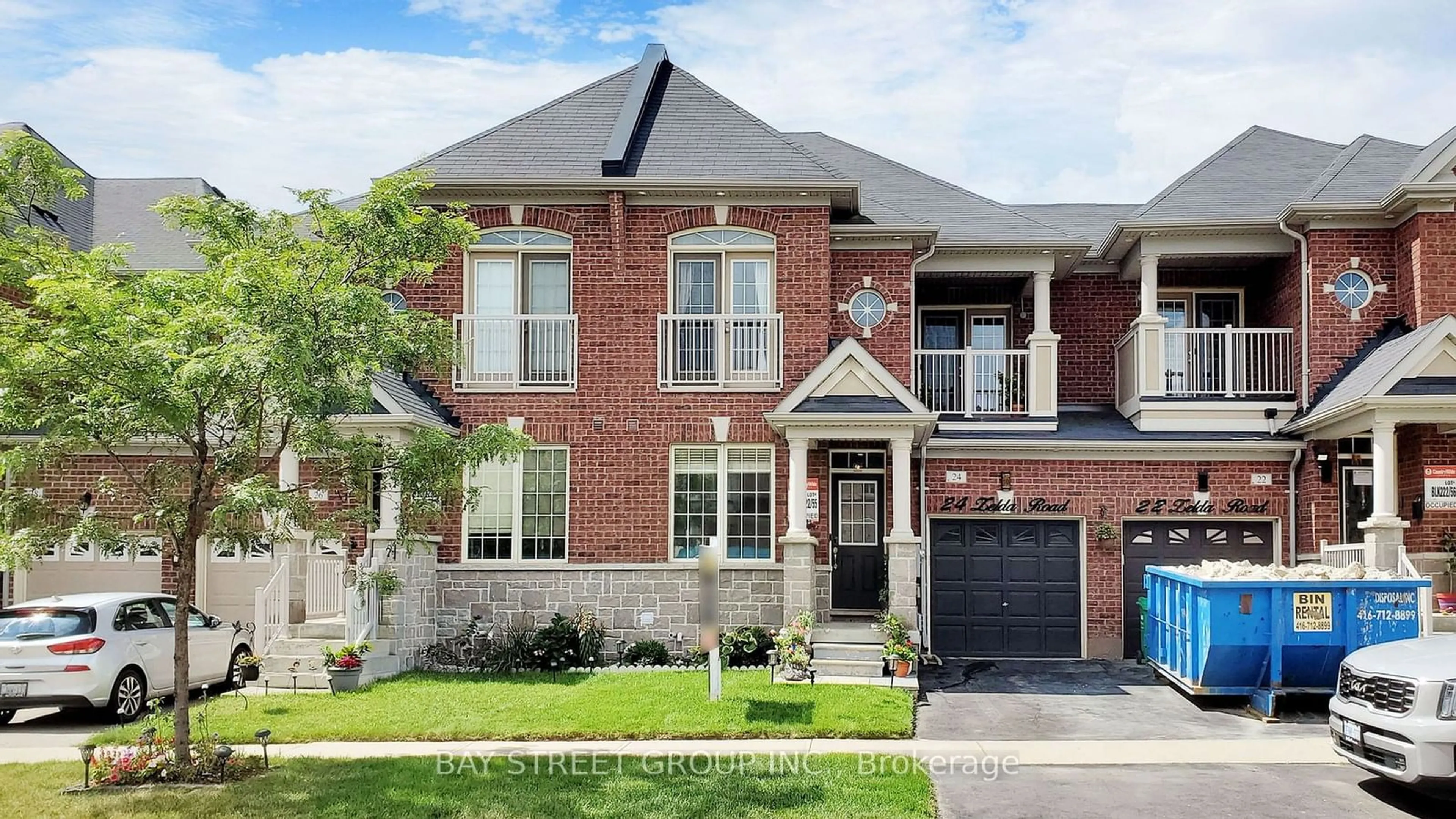 Home with brick exterior material for 24 Zelda Rd, Brampton Ontario L6R 0B3