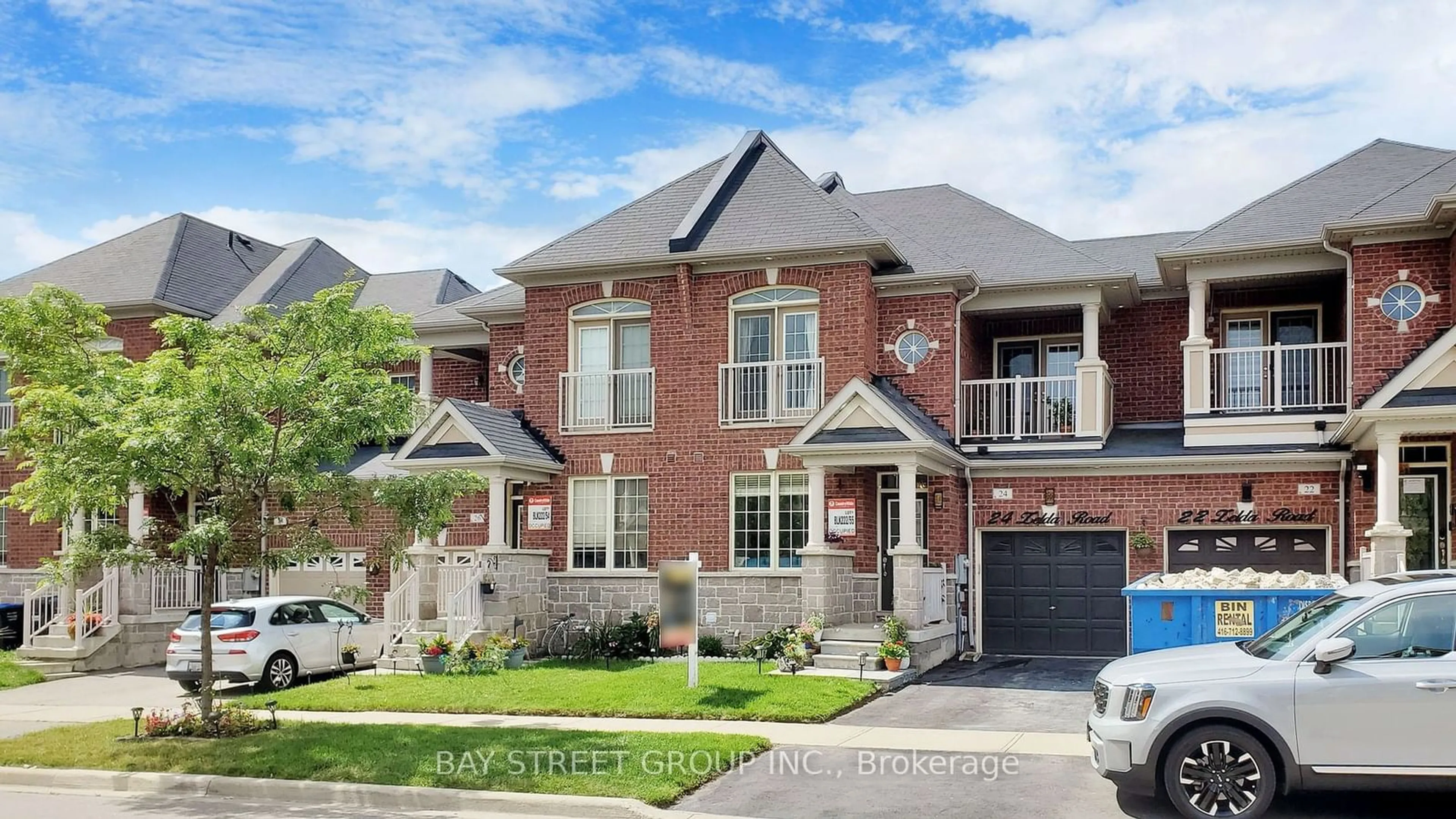 Home with brick exterior material for 24 Zelda Rd, Brampton Ontario L6R 0B3