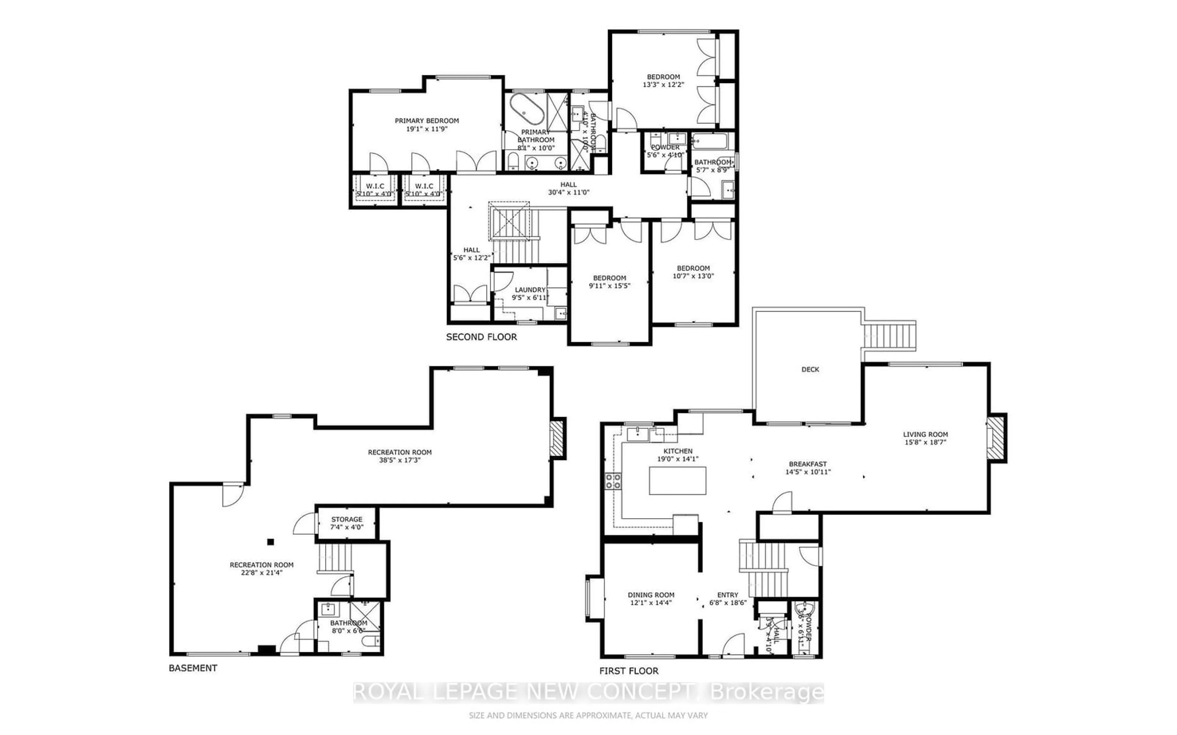 Floor plan for 2420 Ventura Dr, Oakville Ontario L6L 2H4