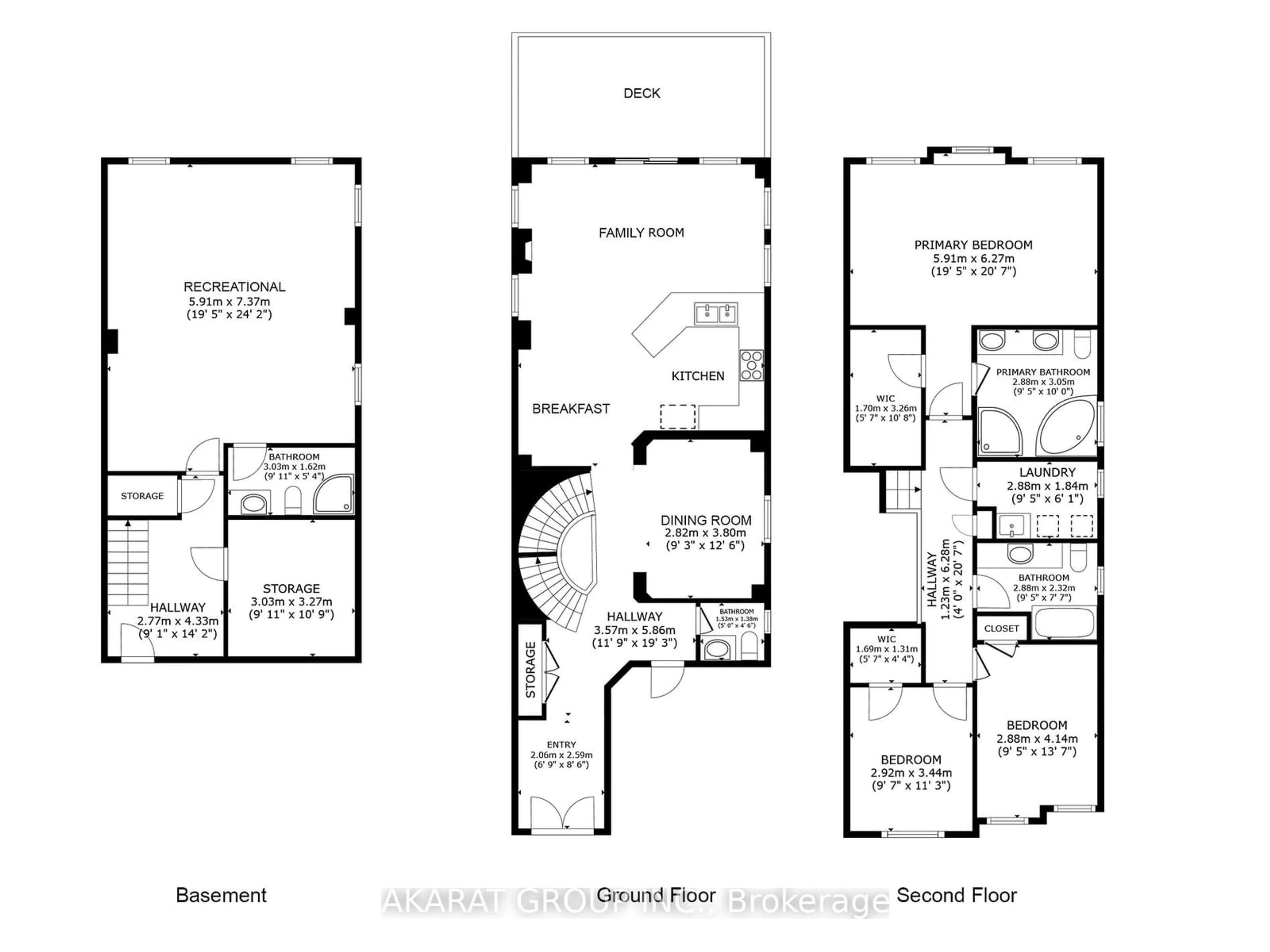 Floor plan for 3104 Cardross Crt, Oakville Ontario L6M 0A1