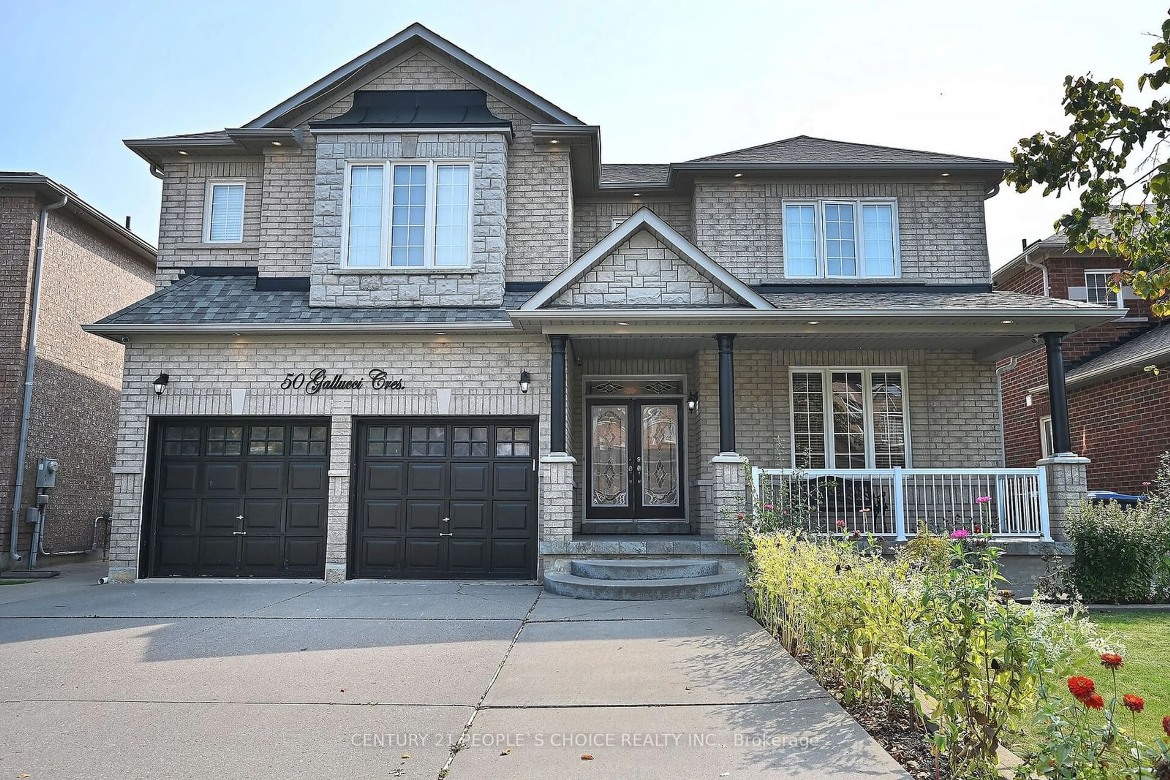 Home with brick exterior material for 50 Gallucci Cres, Brampton Ontario L6P 1R2