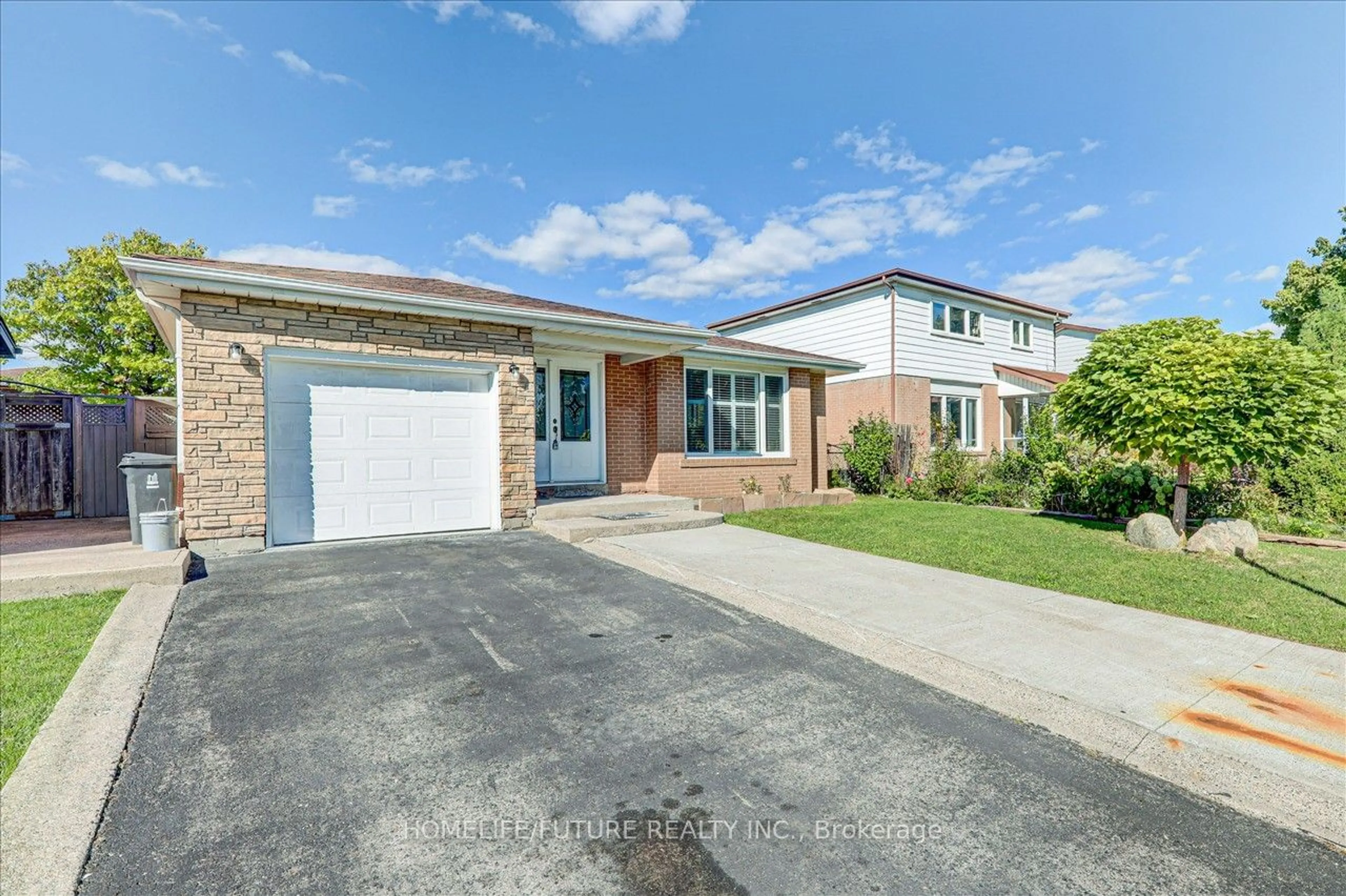 Frontside or backside of a home, the street view for 43 Tamarisk Dr, Toronto Ontario M9V 1S2