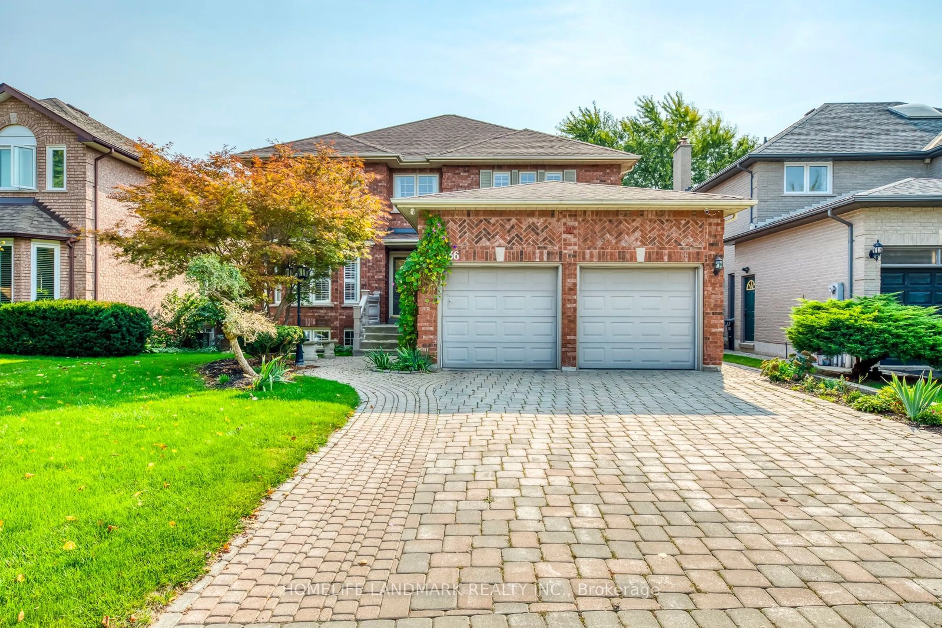 Home with brick exterior material for 1636 Sagewood Crt, Mississauga Ontario L5M 5M2