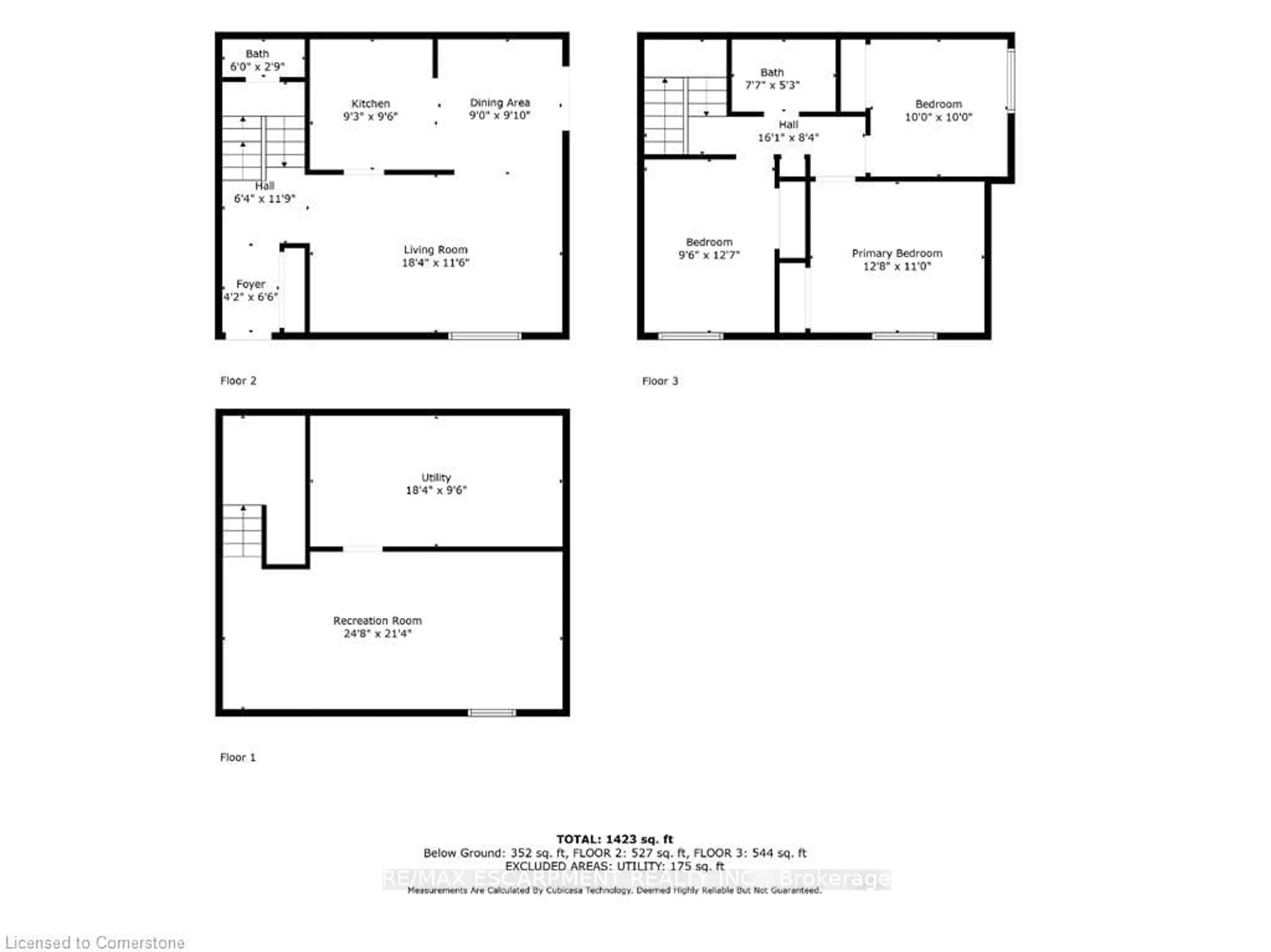 Floor plan for 657 Francis Rd #3, Burlington Ontario L7T 3X6