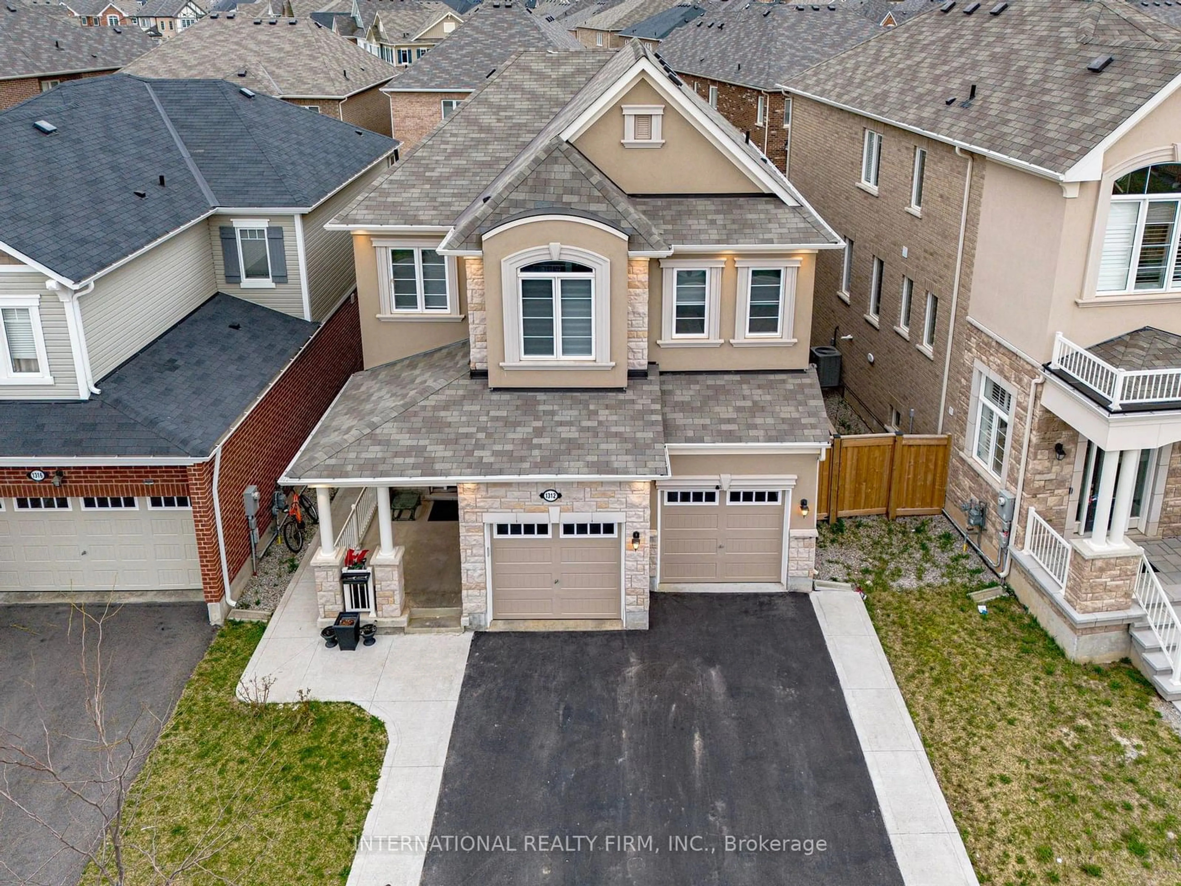 Frontside or backside of a home for 1312 Whitney Terr, Milton Ontario L9E 1K5