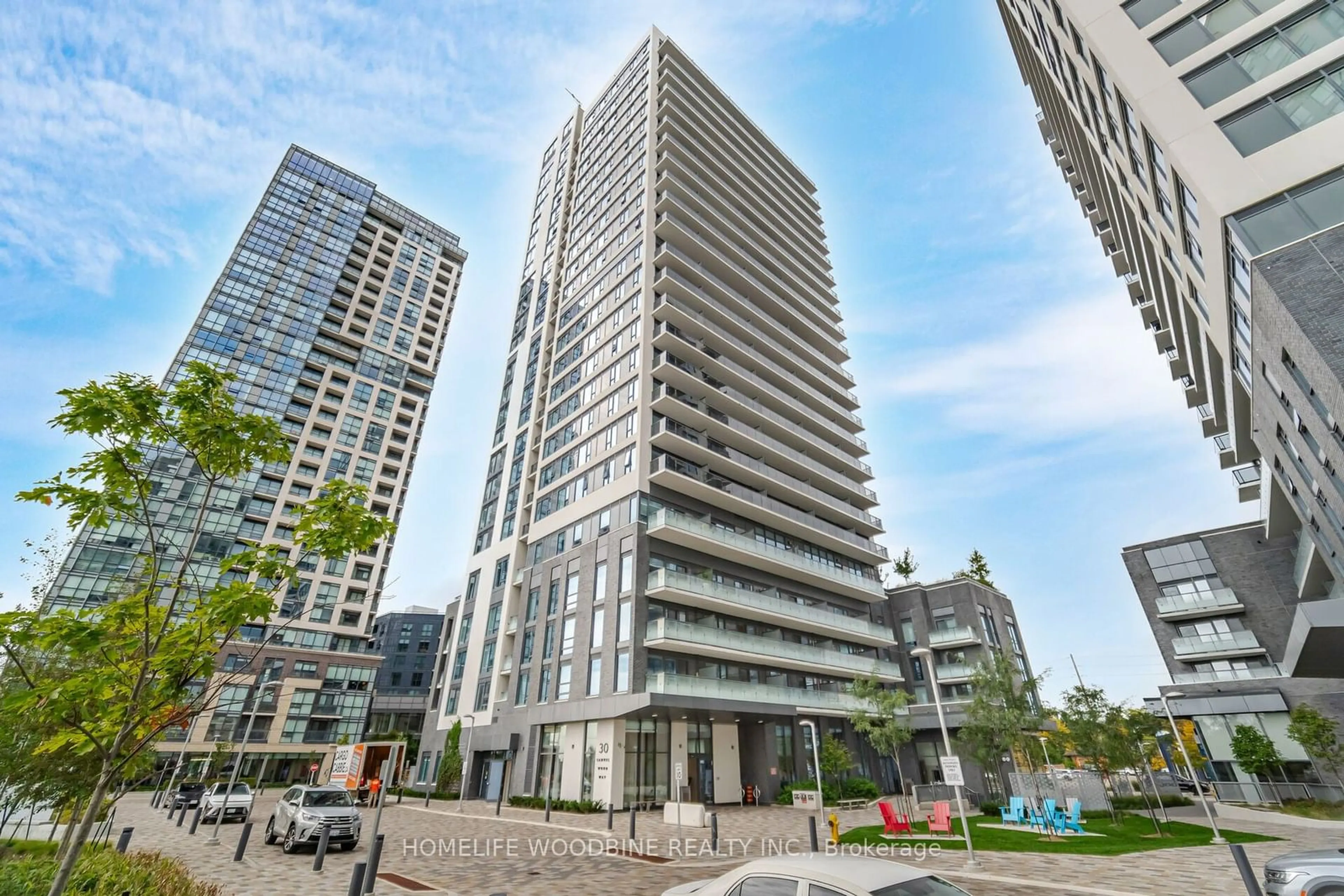 A pic from exterior of the house or condo for 30 Samuel Wood Way #1105, Toronto Ontario M9B 0C5