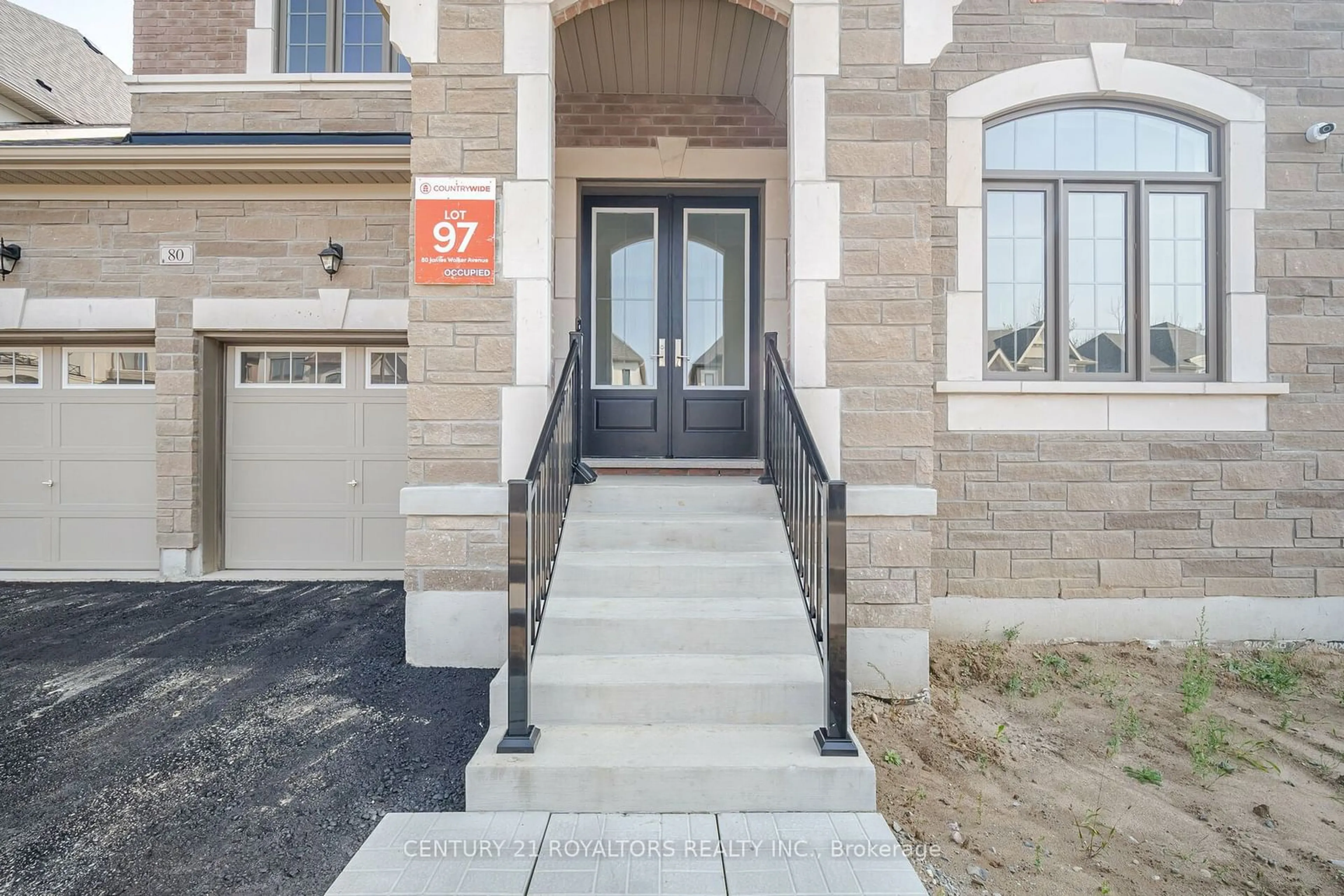 Indoor entryway, cement floor for 80 James Walker Ave, Caledon Ontario L7C 4N1