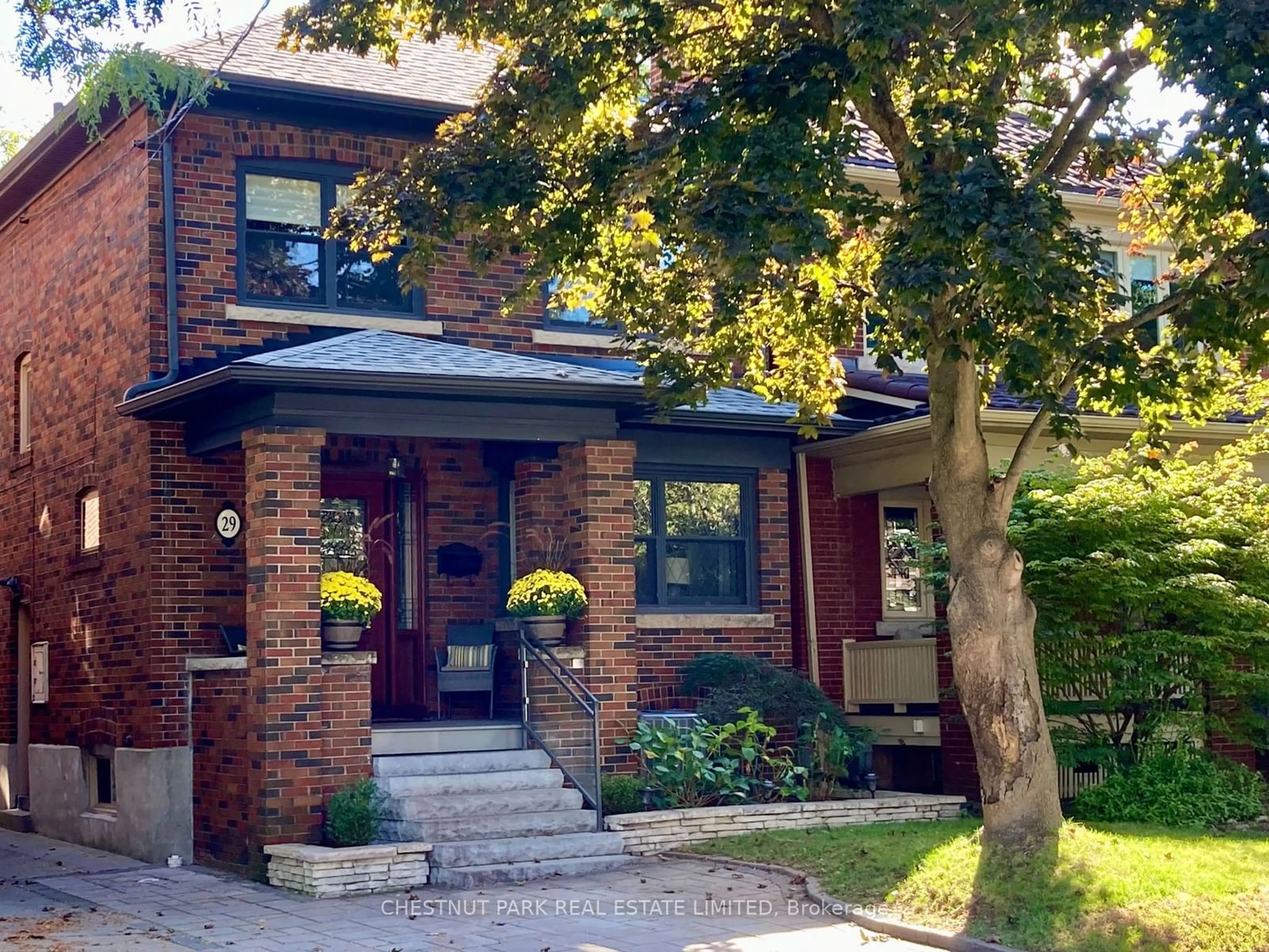 Home with brick exterior material for 29 Lessard Ave, Toronto Ontario M6S 1X6