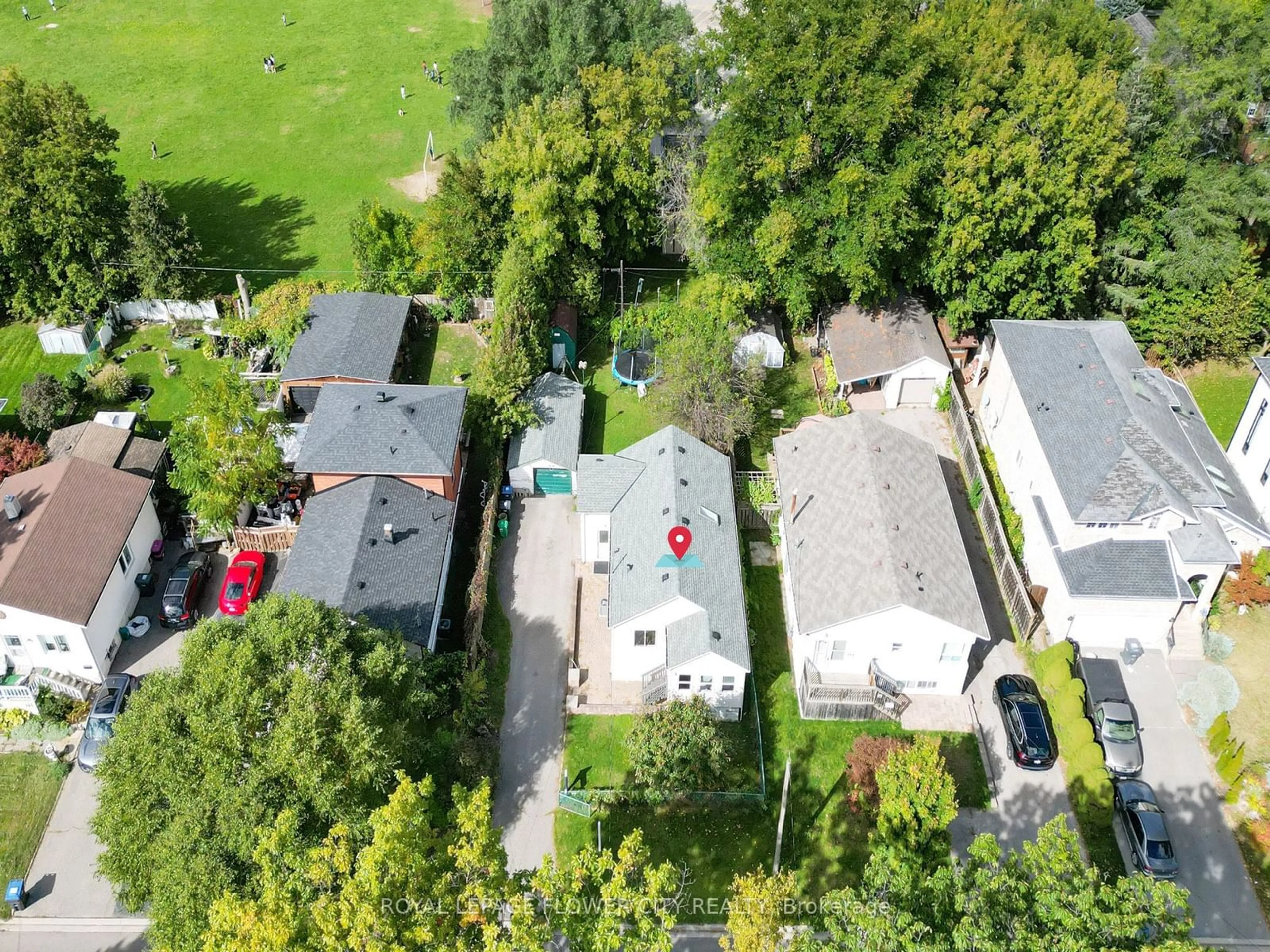 Frontside or backside of a home, the street view for 155 Angelene St, Mississauga Ontario L5G 1X1