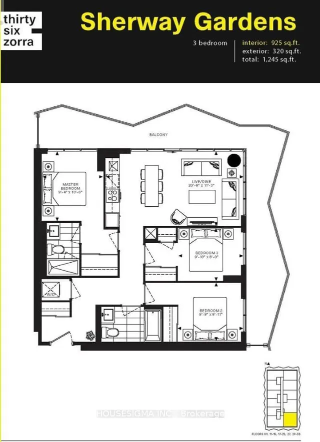 Additional property image - 36 Zorra St Unit 1808