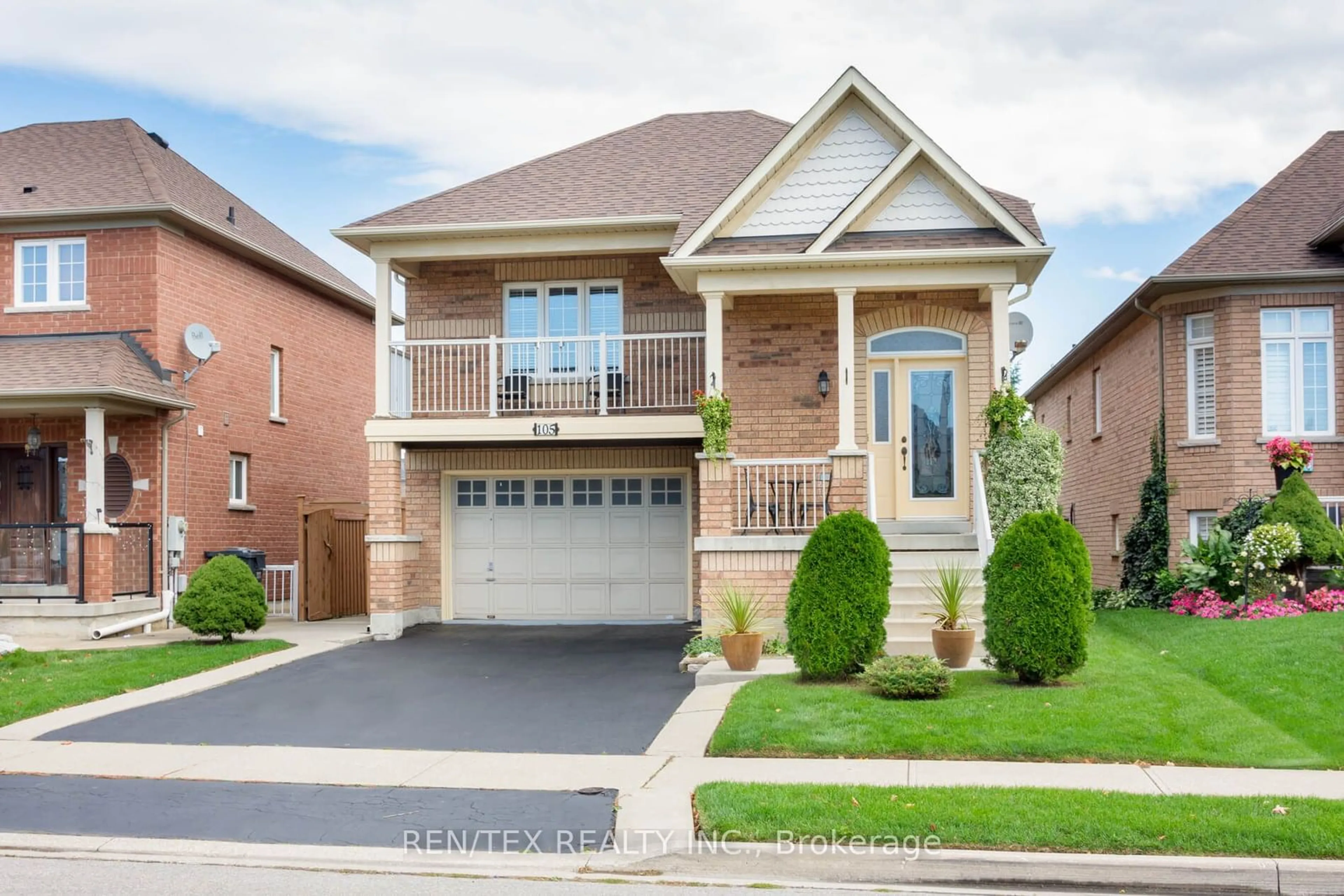 Frontside or backside of a home for 105 Eastbrook Way, Brampton Ontario L6P 0Z9