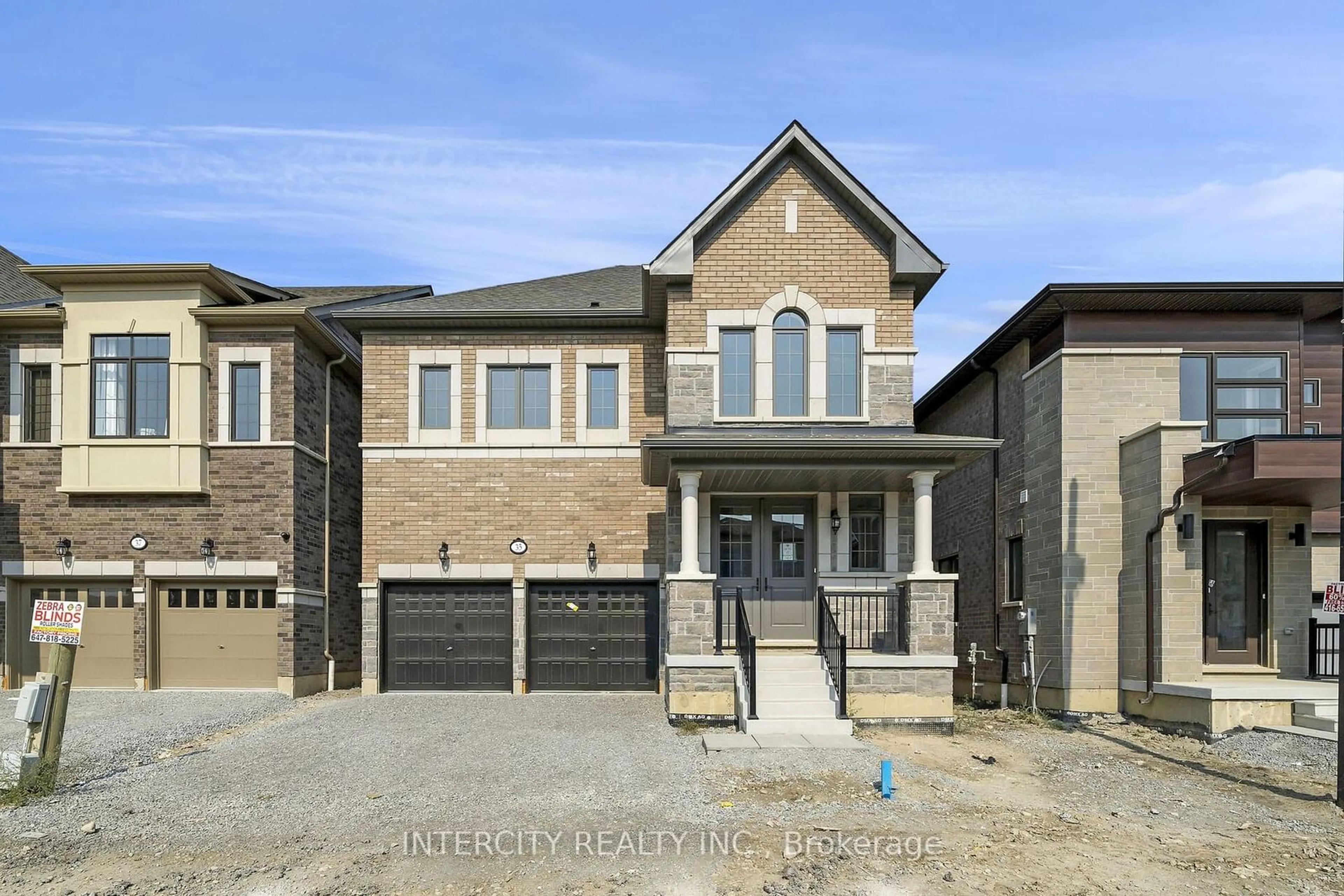 Home with brick exterior material, street for 35 Keyworth Cres #Lot 181, Brampton Ontario L6R 4G2