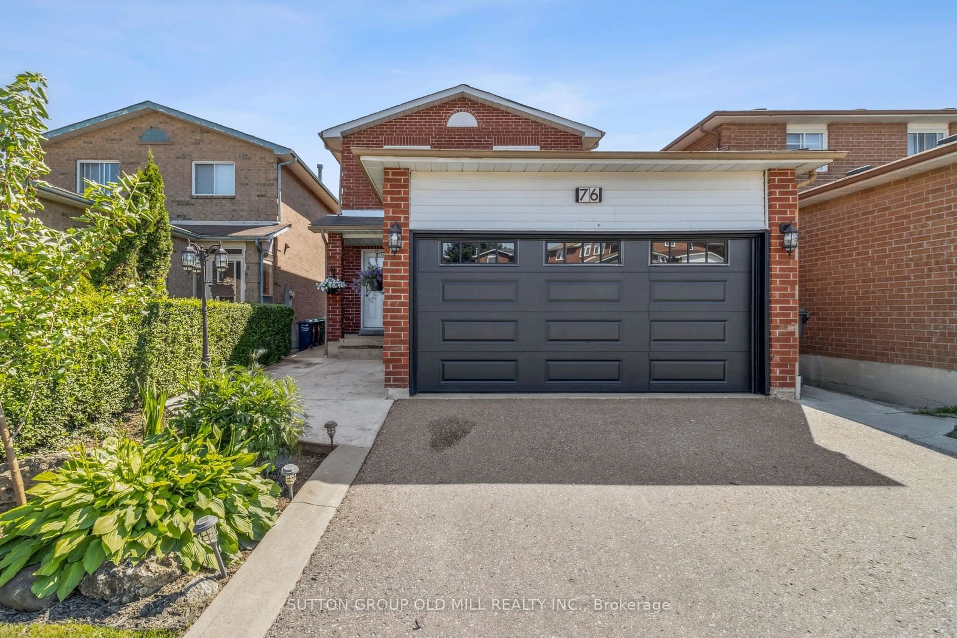 Home with brick exterior material for 76 Ecclestone Dr, Brampton Ontario L6X 3N1