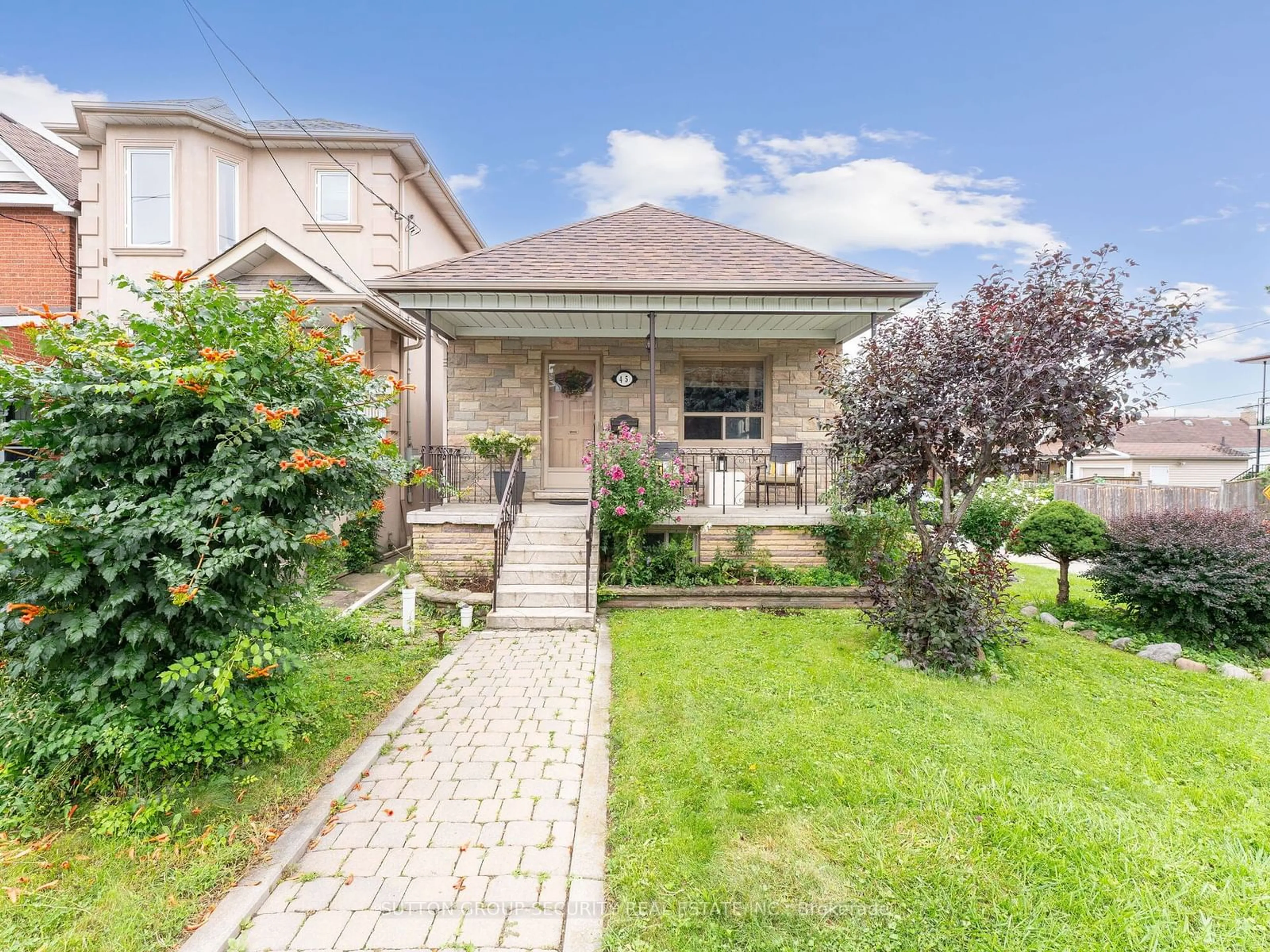 Frontside or backside of a home, cottage for 45 Teignmouth Ave, Toronto Ontario M6E 1S6