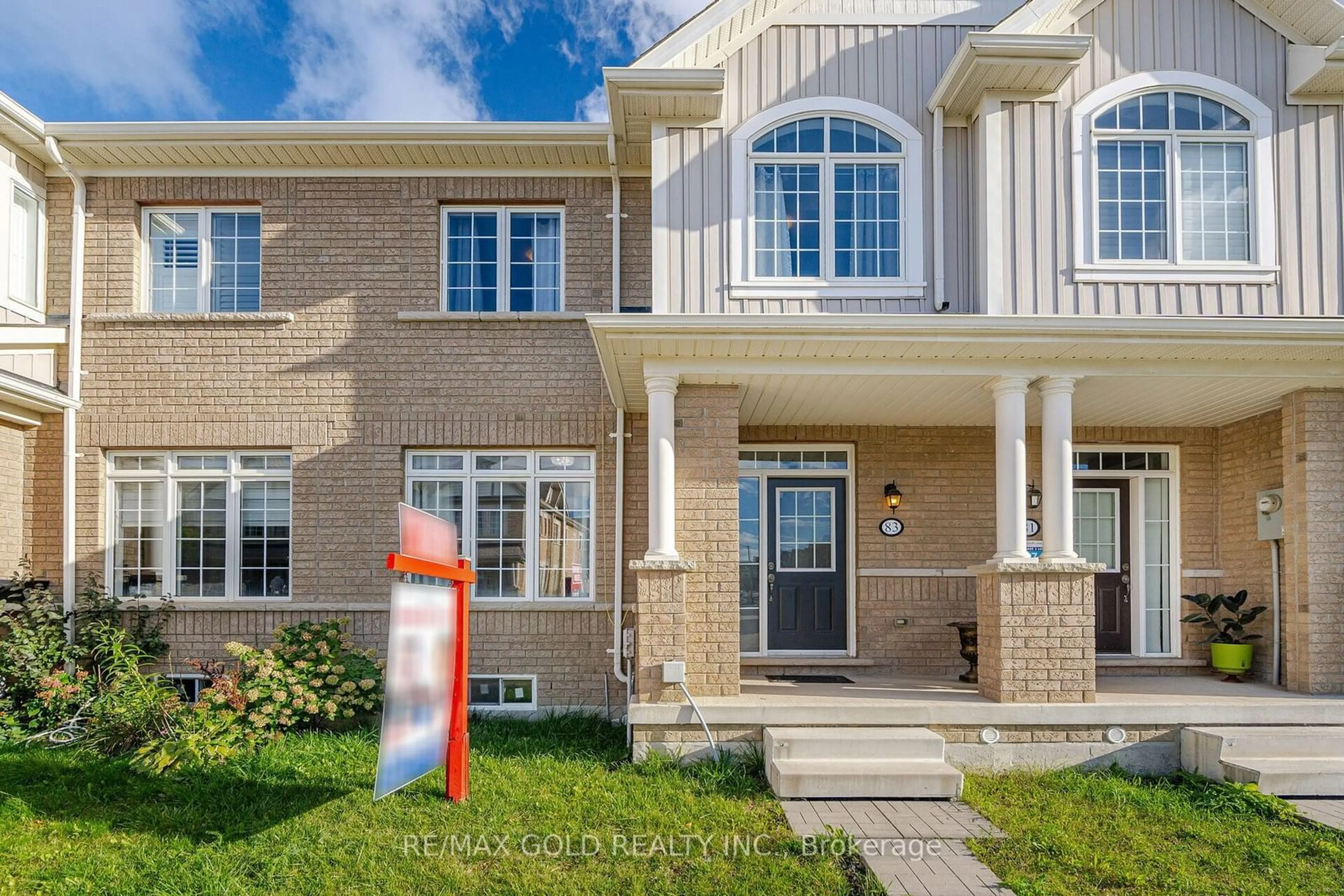 A pic from exterior of the house or condo, the street view for 83 Yellowknife Rd, Brampton Ontario L6R 3Z3