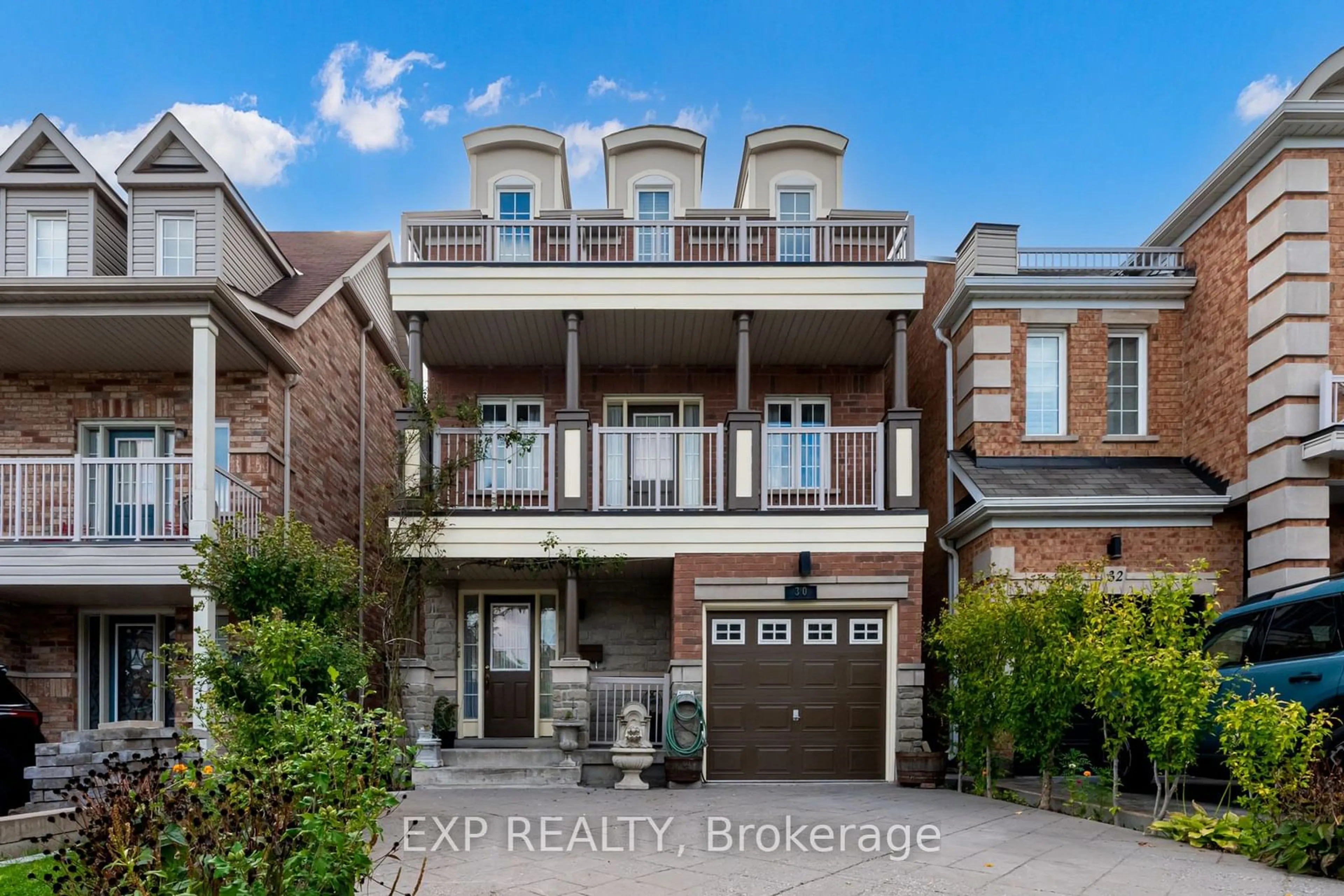 Frontside or backside of a home, the street view for 30 Leila Jackson Terr, Toronto Ontario M3L 0B3