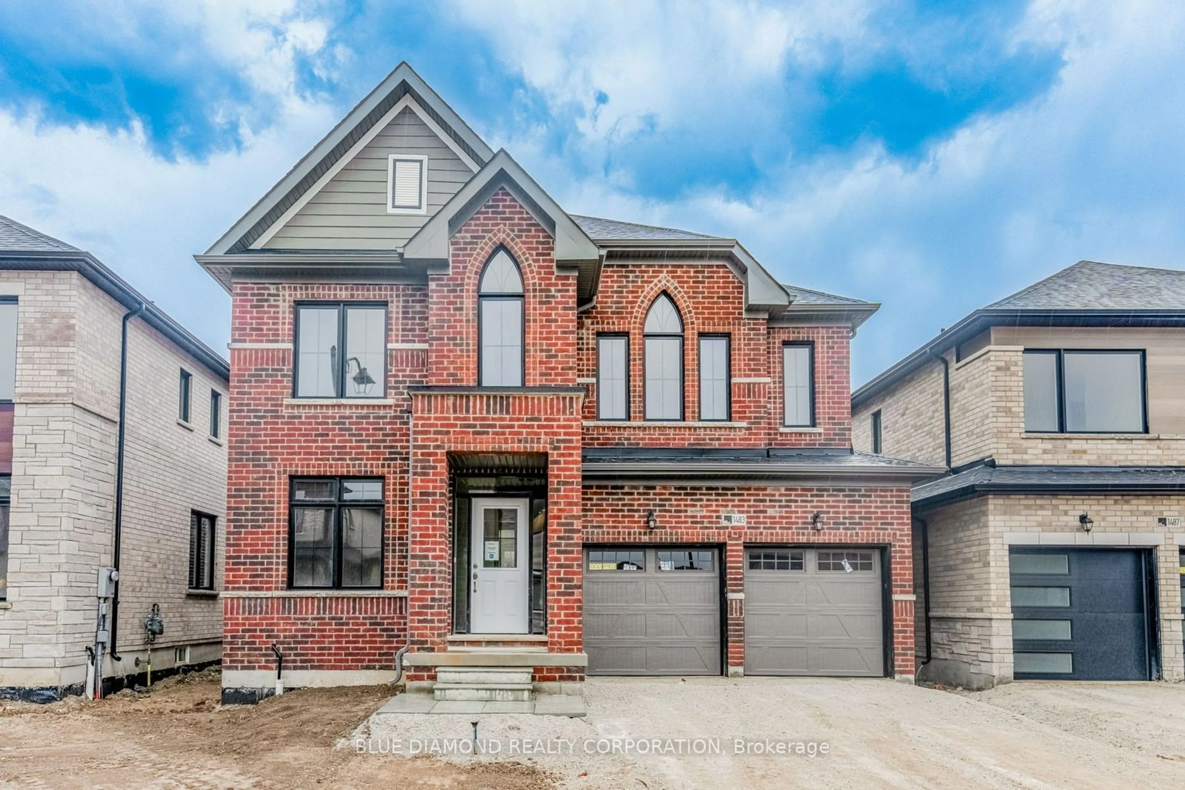 Home with brick exterior material for 1483 WELLWOOD Terr, Milton Ontario L9E 1V2