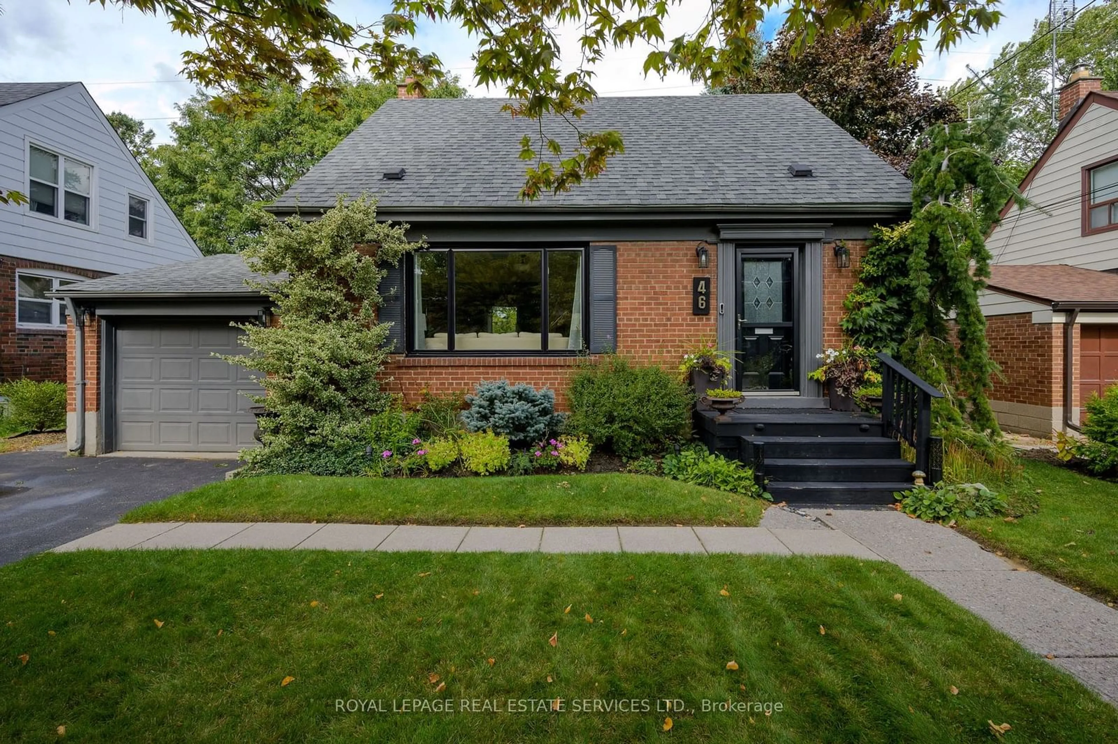 Home with brick exterior material for 46 Castlebar Rd, Toronto Ontario M8Z 2J6