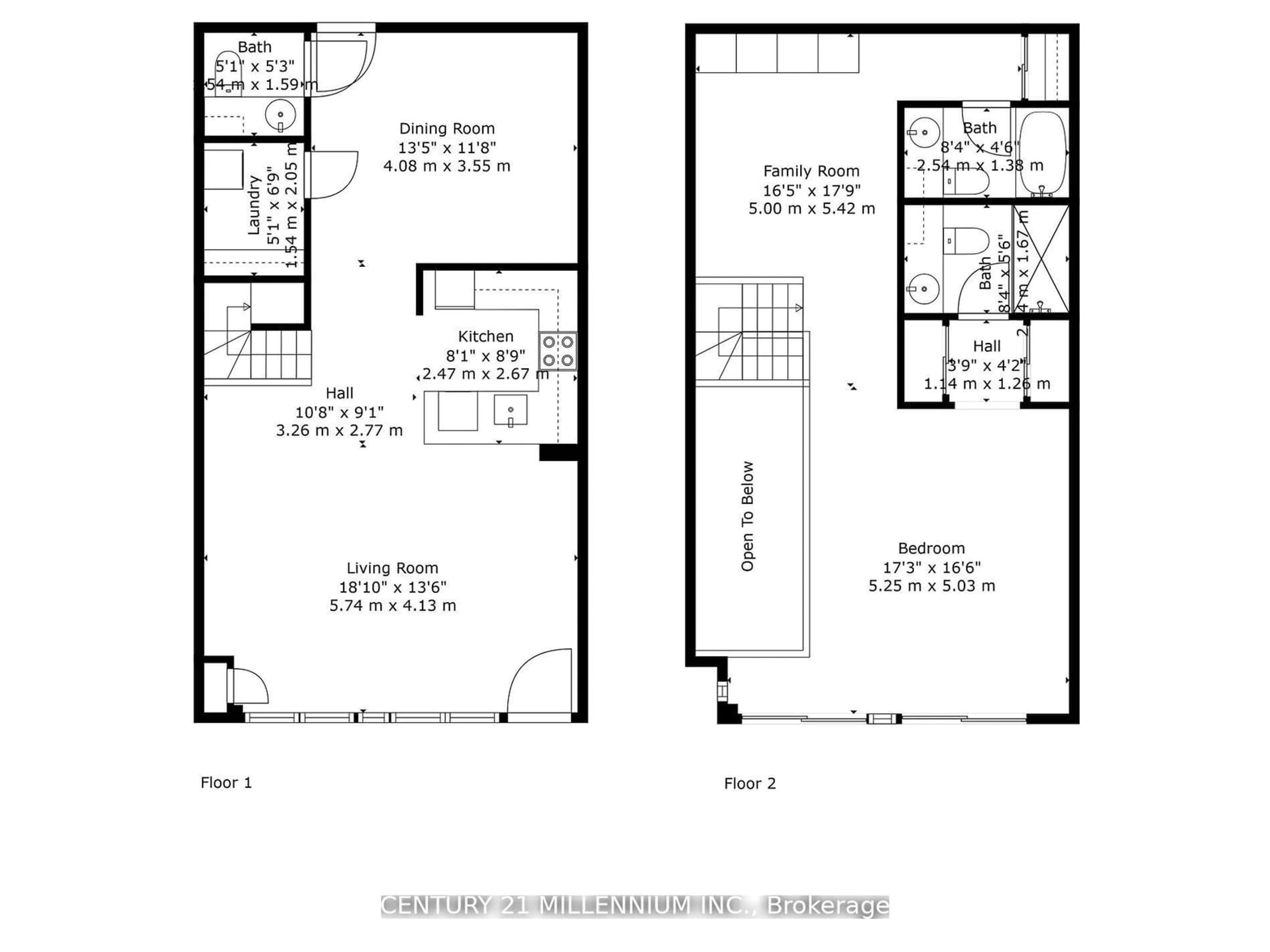 Floor plan for 1040 The Queensway #111, Toronto Ontario M8Z 0A7