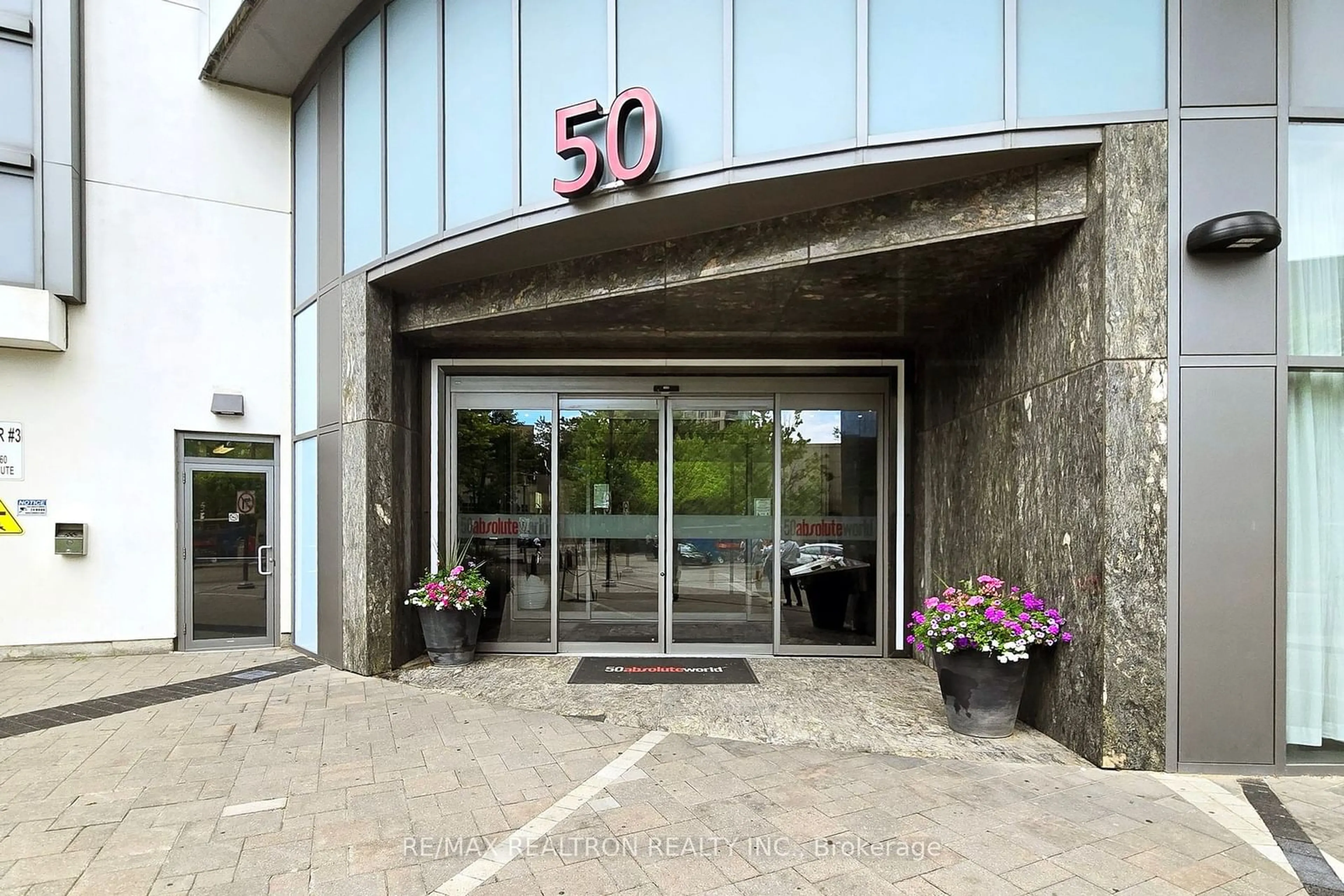 Indoor foyer for 50 Absolute Ave #3801, Mississauga Ontario L4Z 0A9