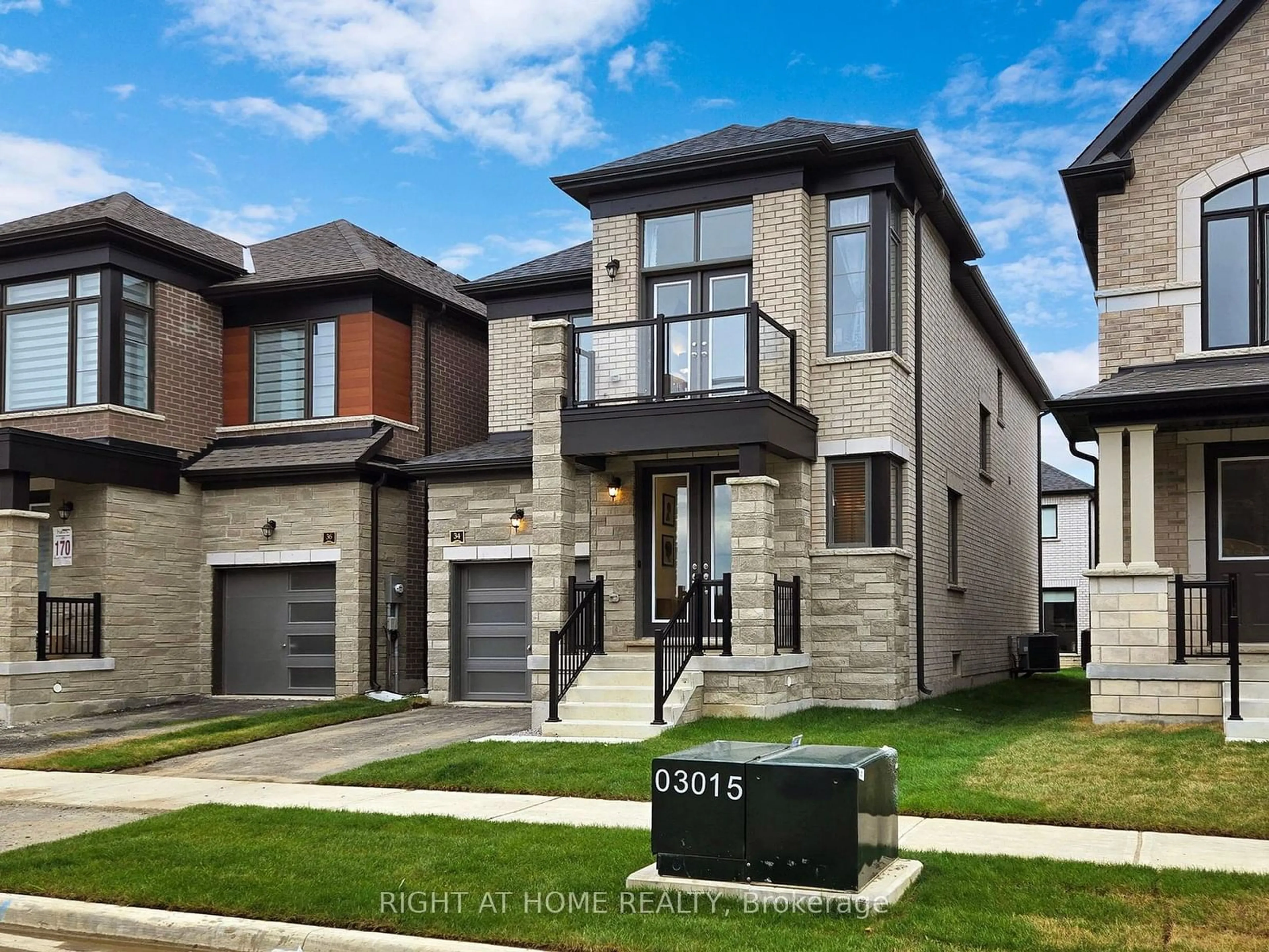 Frontside or backside of a home, the street view for 34 Camino Real Dr, Caledon Ontario L7C 1Z9