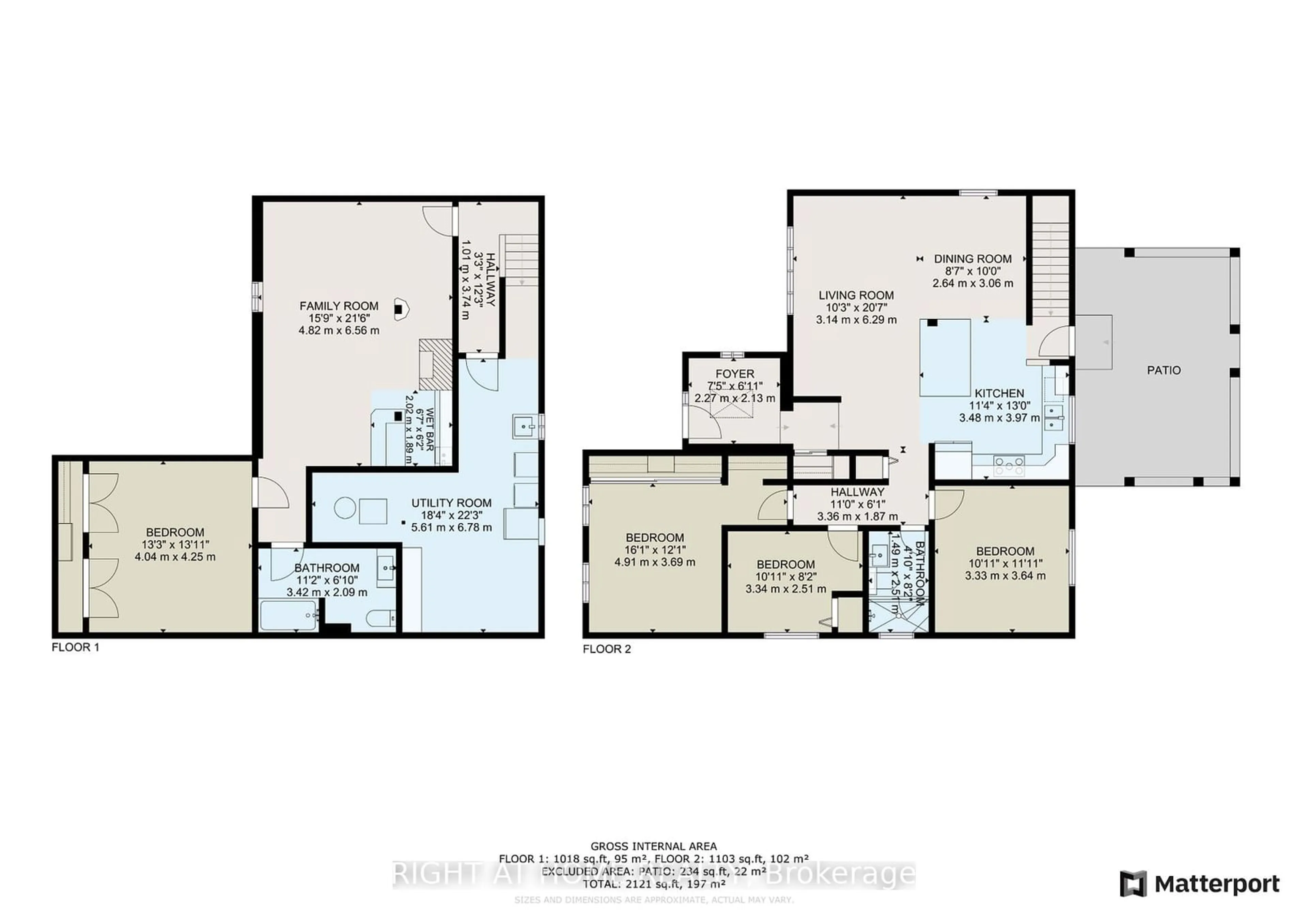 Floor plan for 8 Dunblaine Cres, Brampton Ontario L6T 3H2