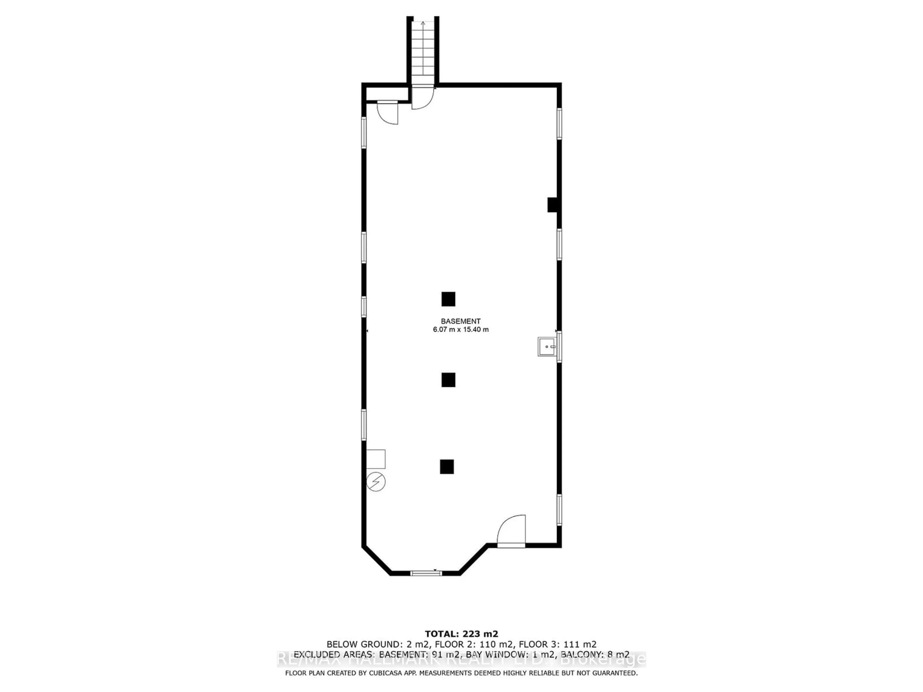 Floor plan for 31 Hewitt Ave, Toronto Ontario M6R 1Y4