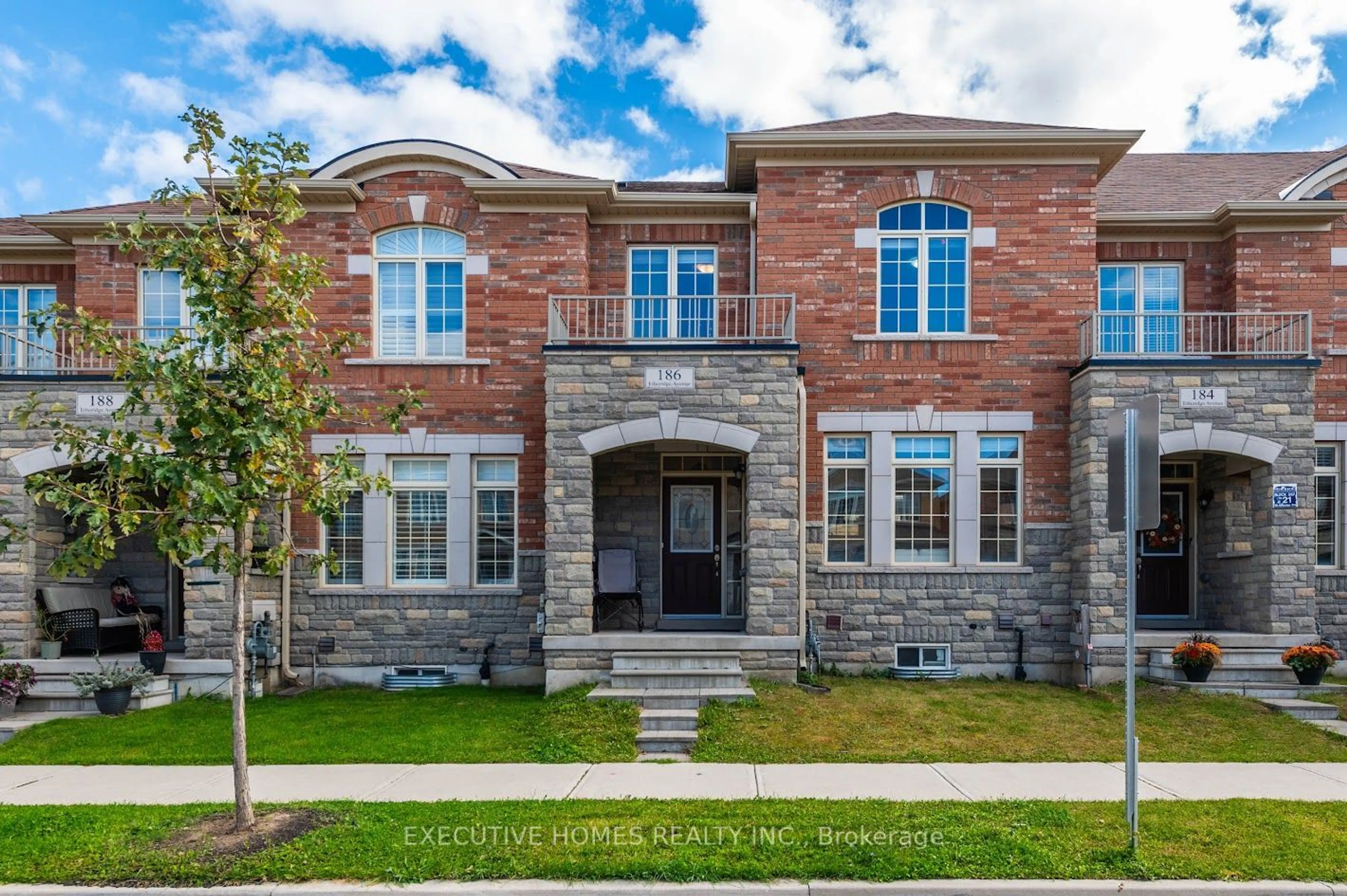 Home with brick exterior material for 186 Etheridge Ave, Milton Ontario L9T 7K6