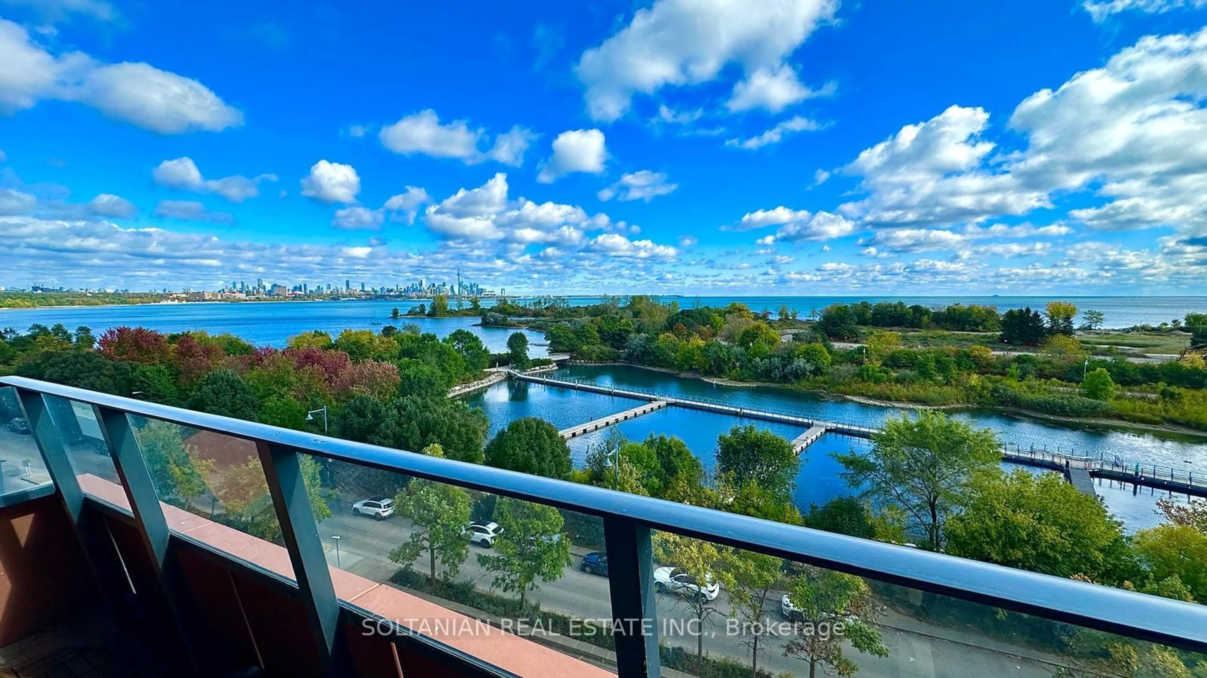 A pic from exterior of the house or condo, the view of lake or river for 20 Shore Breeze Dr #508, Toronto Ontario M8V 0C7