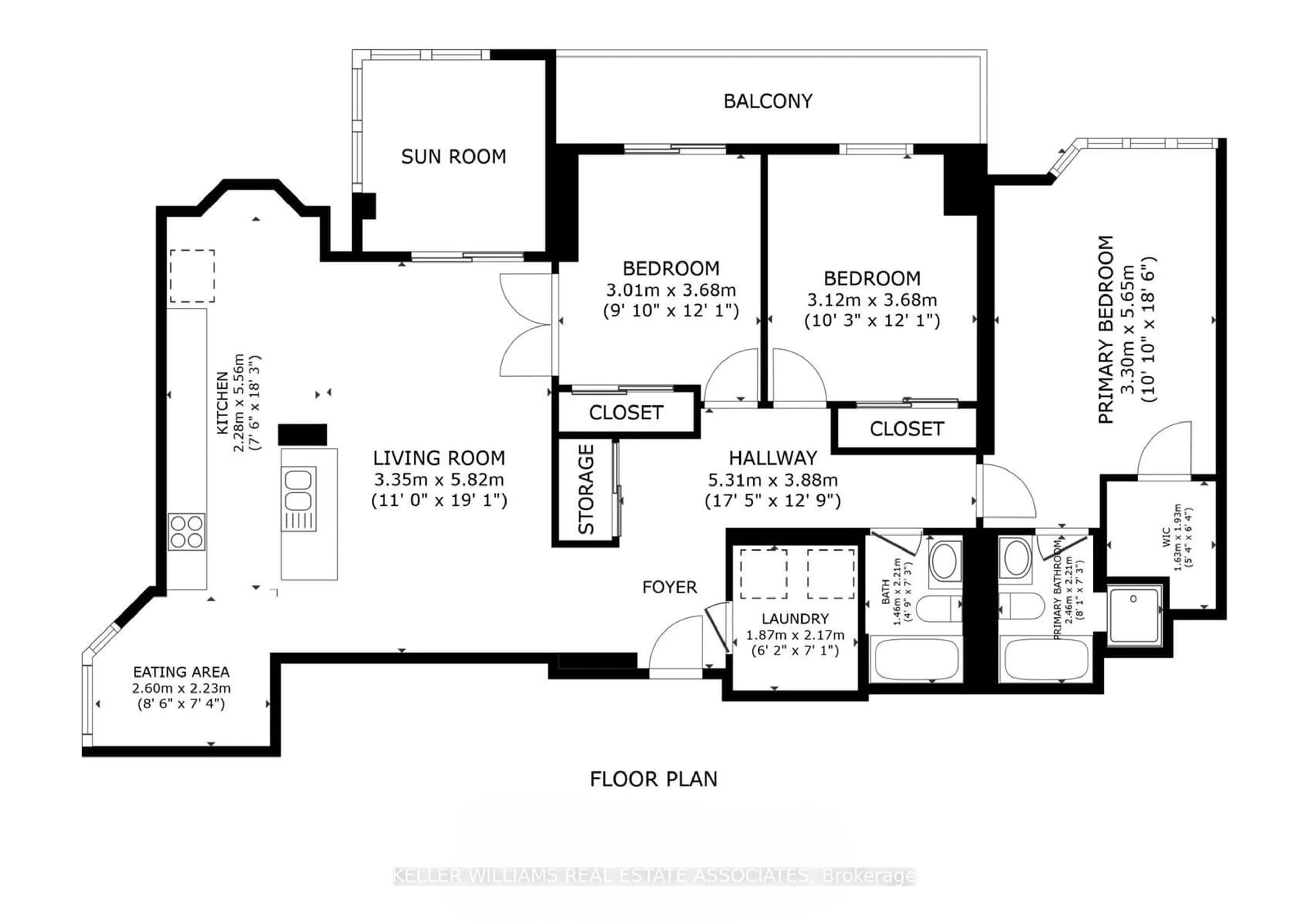 Floor plan for 30 Malta Ave #1403, Brampton Ontario L6Y 4S5