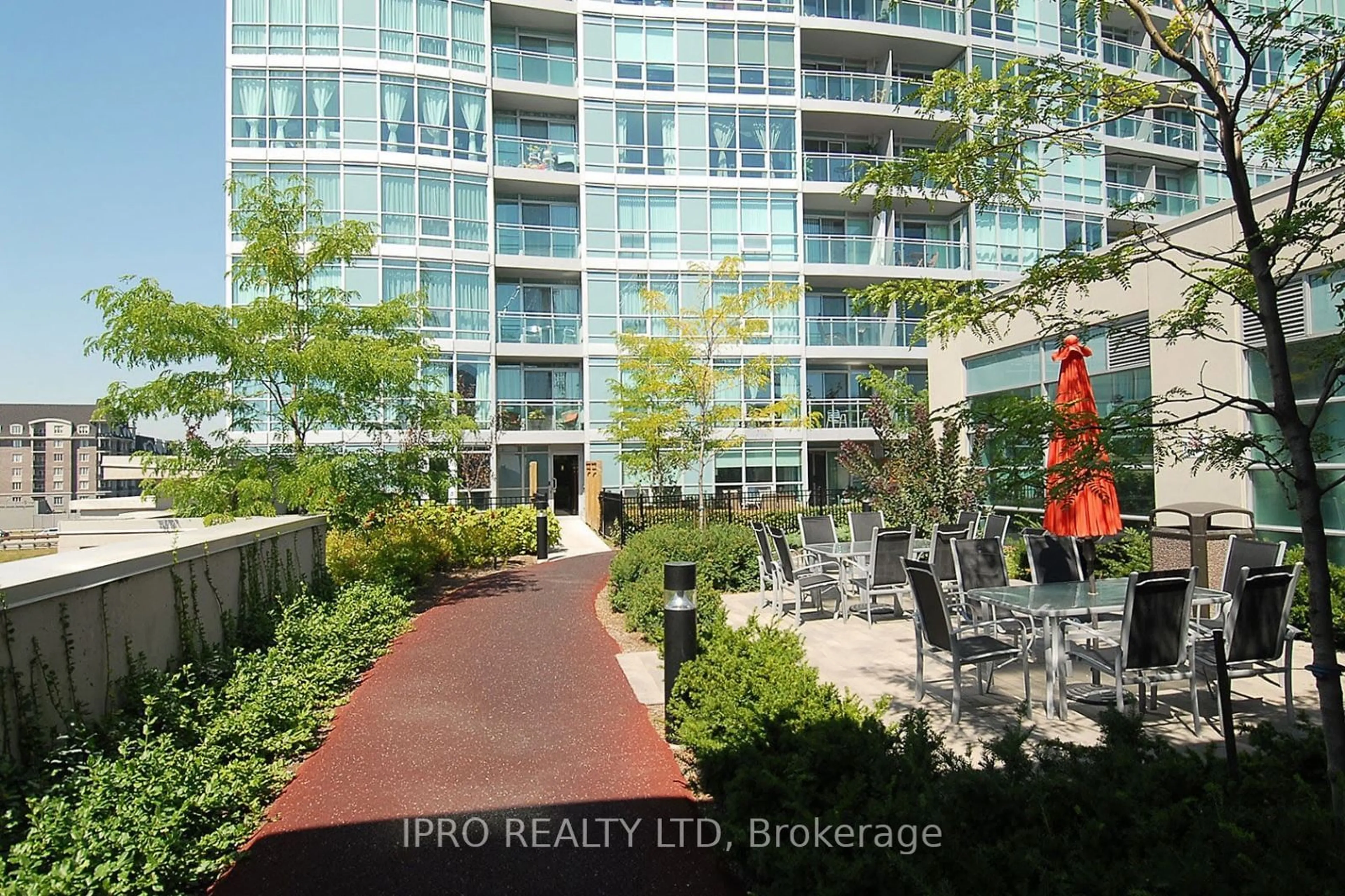 A pic from exterior of the house or condo, the front or back of building for 155 Legion Rd #1814, Toronto Ontario M8Y 0A7