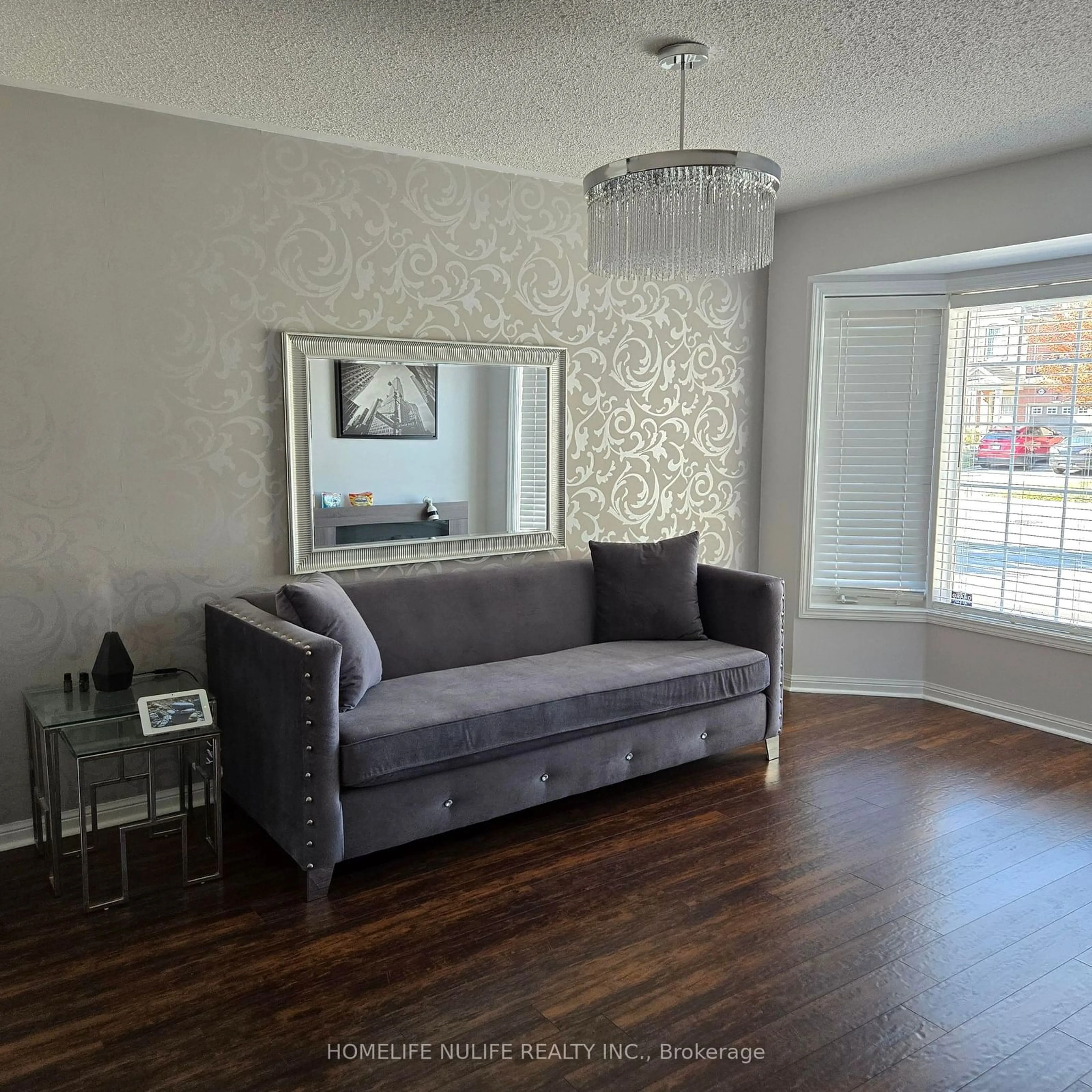 Living room, wood floors for 1062 Clark Blvd, Milton Ontario L9T 6Y5