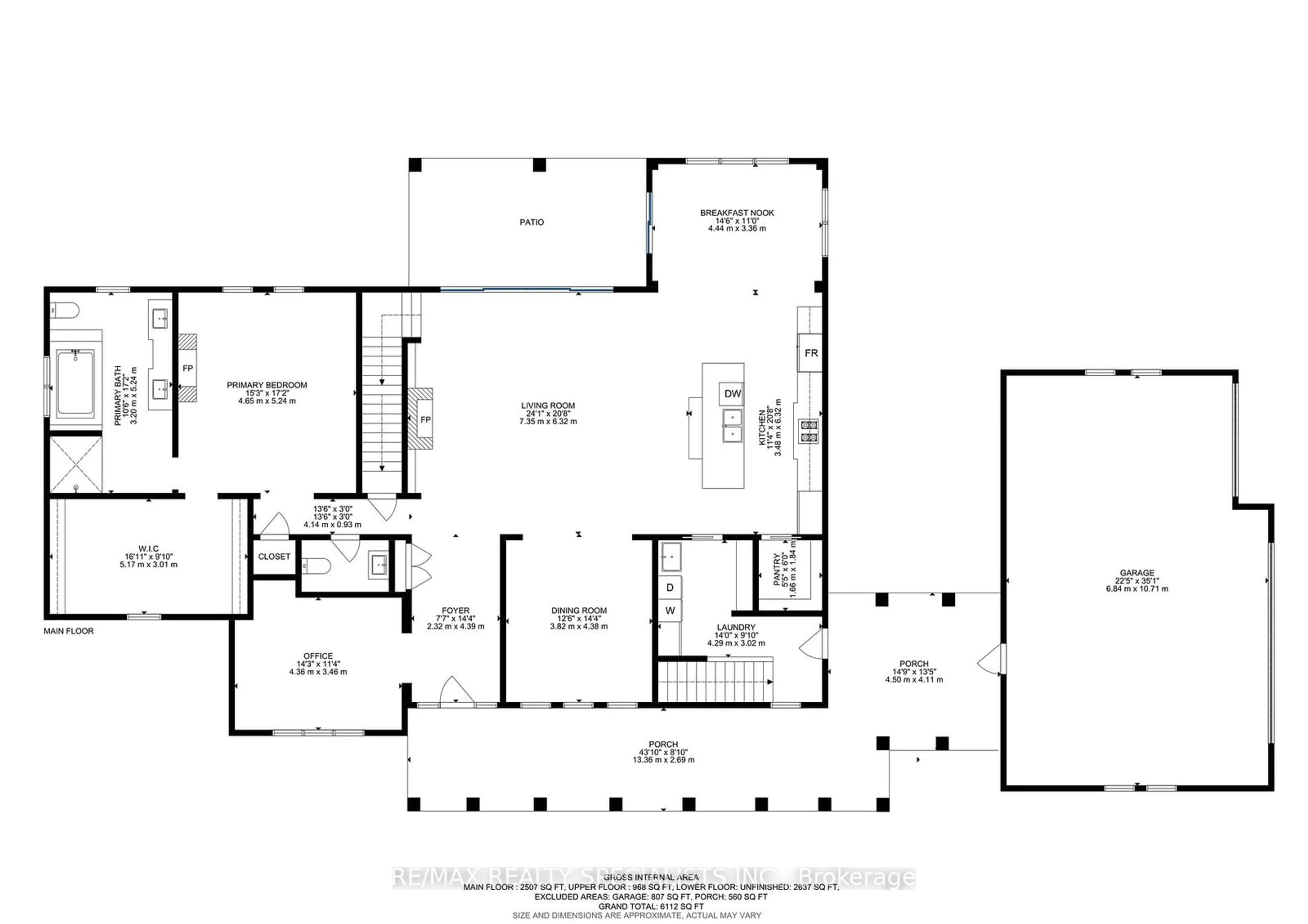 Floor plan for 4320 Random Acres Rd, Milton Ontario N0B 2K0