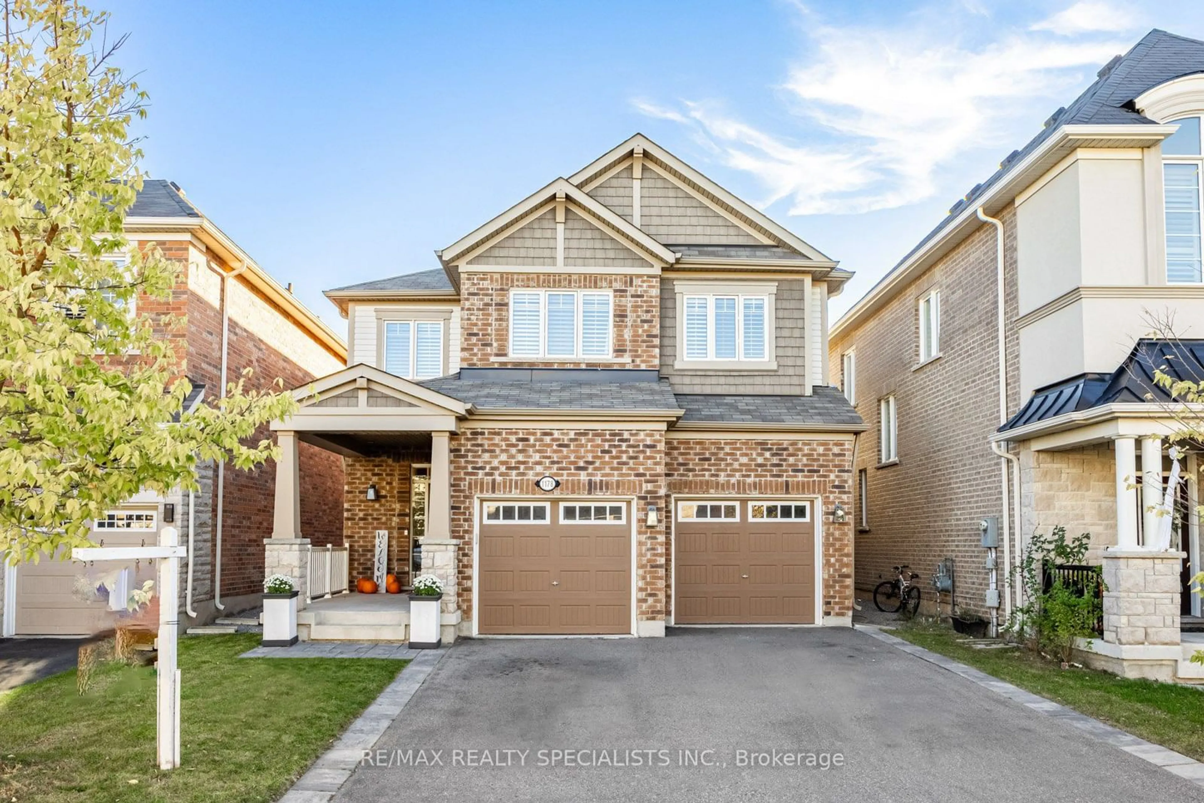 Home with brick exterior material for 1178 Mceachern Crt, Milton Ontario L9T 7K6