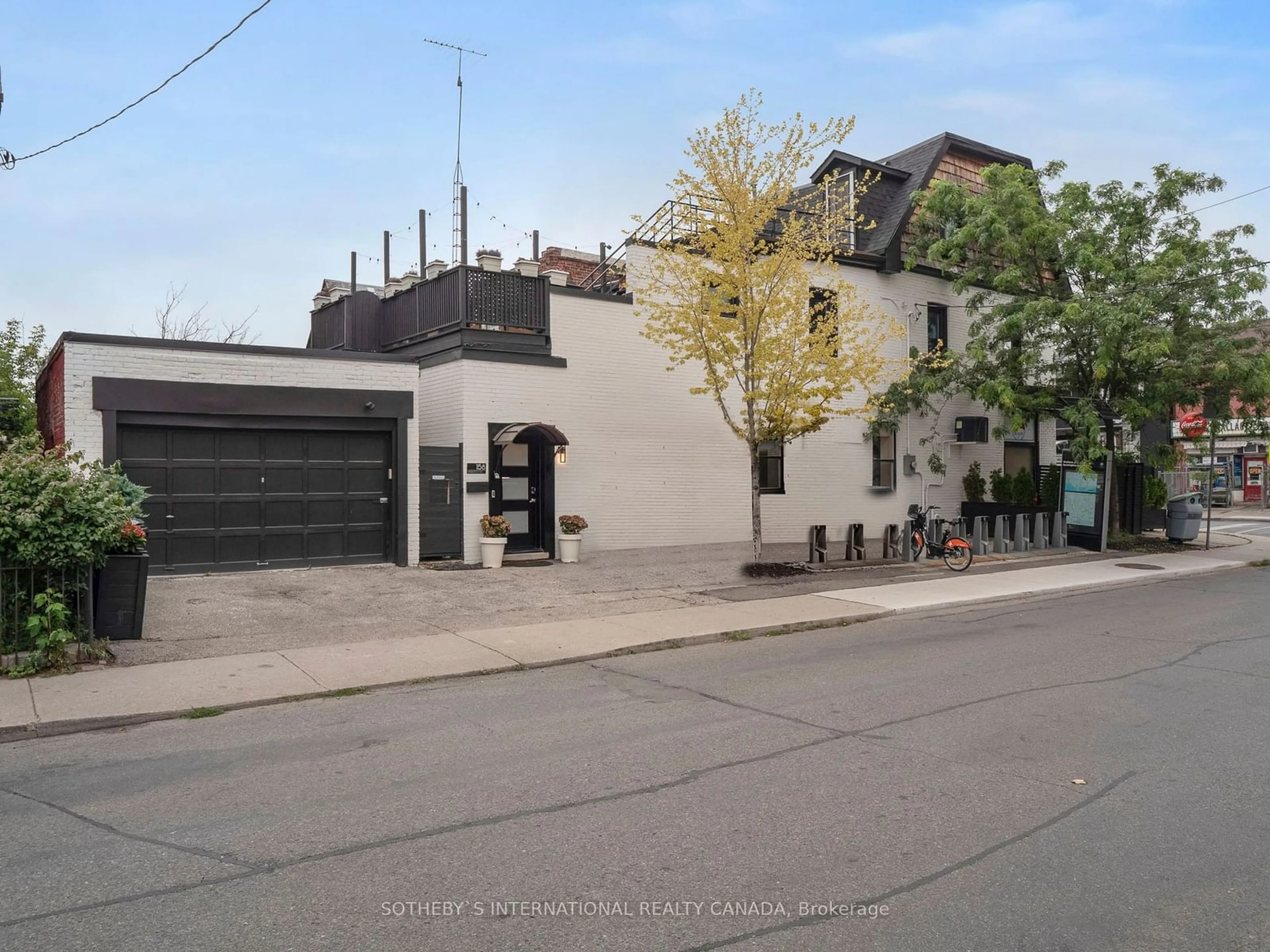 A pic from exterior of the house or condo, the street view for 158 Symington Ave, Toronto Ontario M6P 3W6