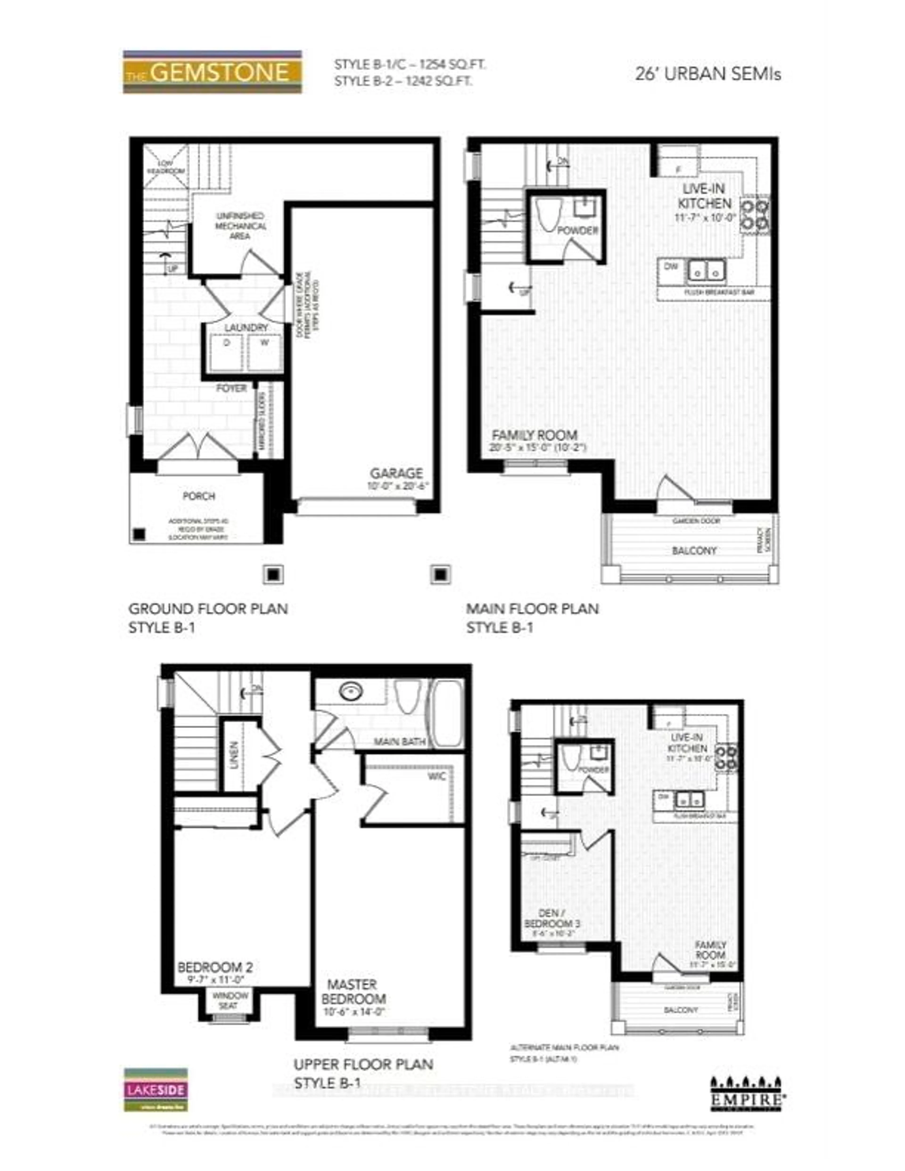 Floor plan for 39 Golden Springs Dr, Brampton Ontario L7A 4N7