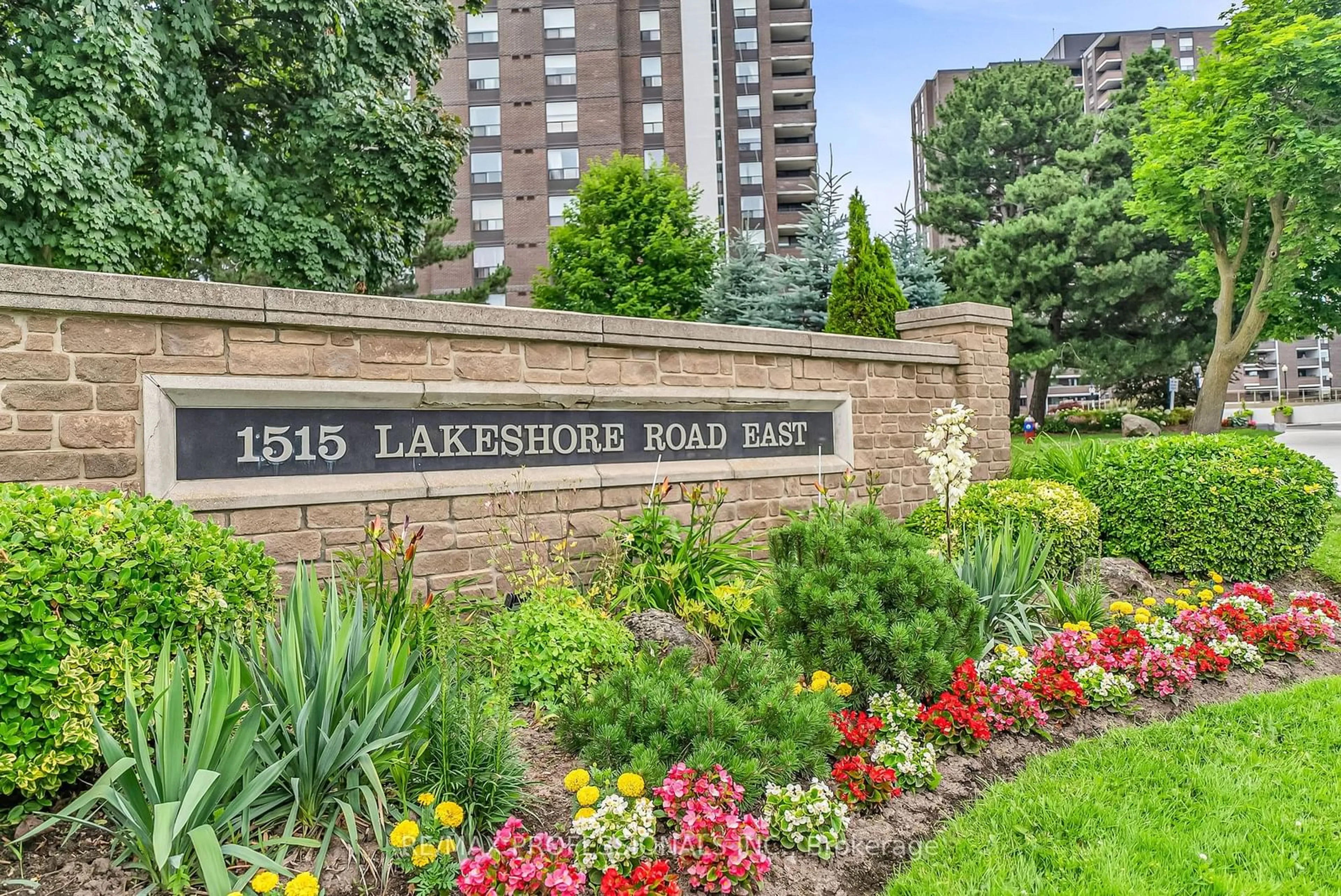 A pic from exterior of the house or condo, lake for 1515 Lakeshore Rd #1405, Mississauga Ontario L5E 3E3