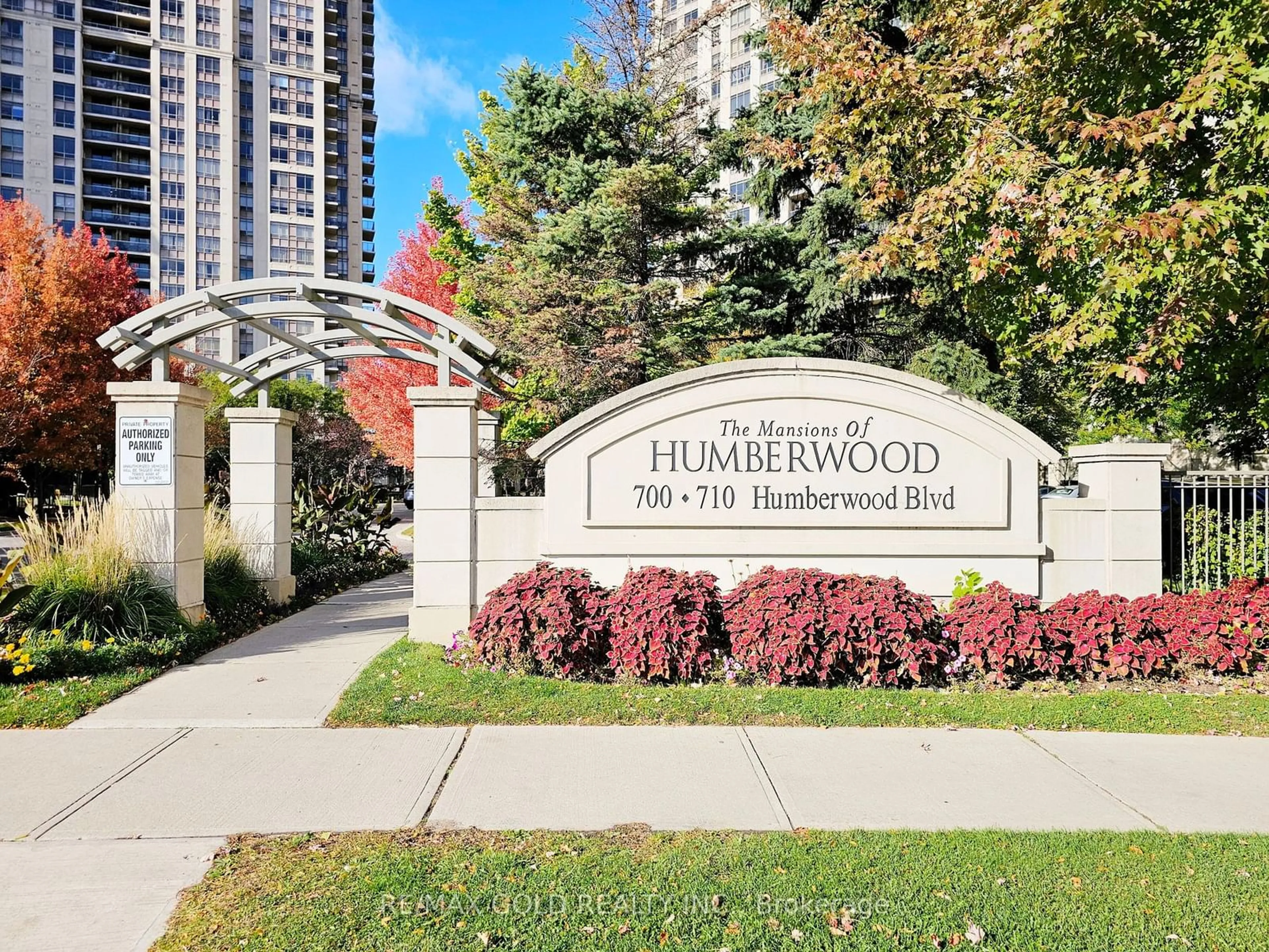 A pic from exterior of the house or condo for 710 Humberwood Blvd #813, Toronto Ontario M9W 7J5