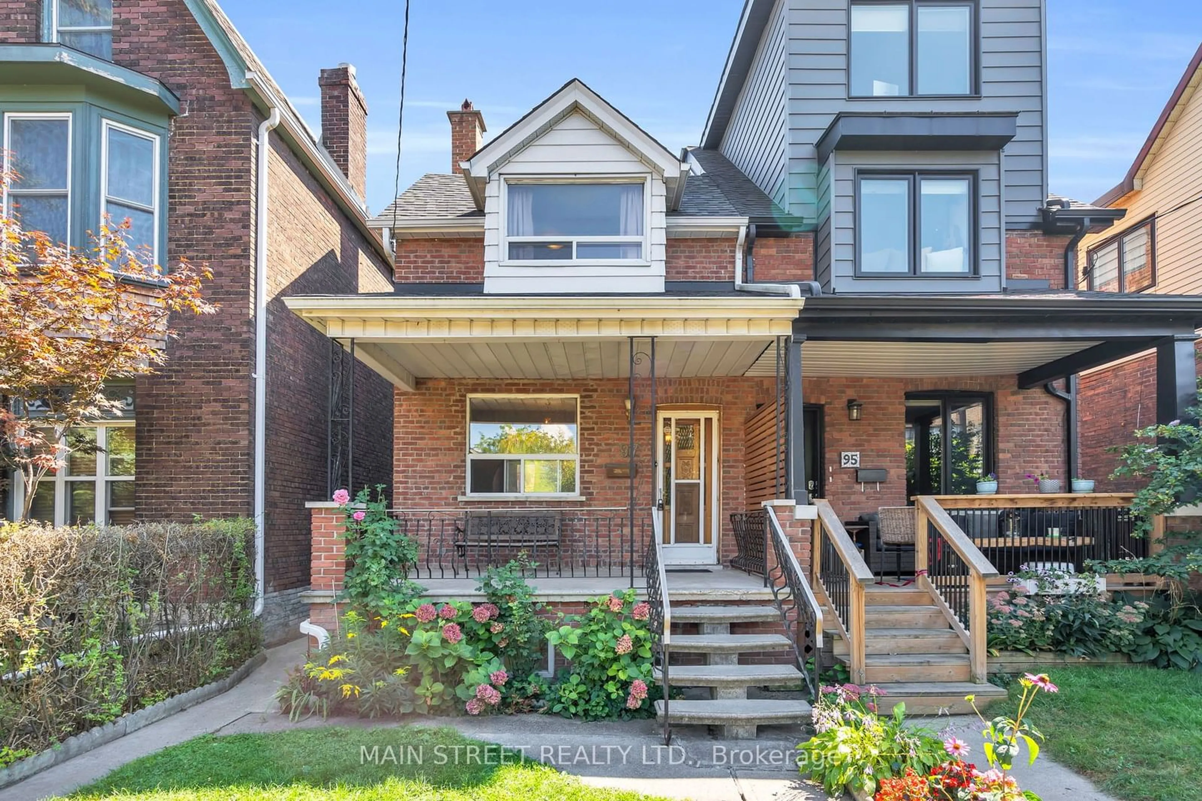 Home with brick exterior material for 97 Ritchie Ave, Toronto Ontario M6R 2K1