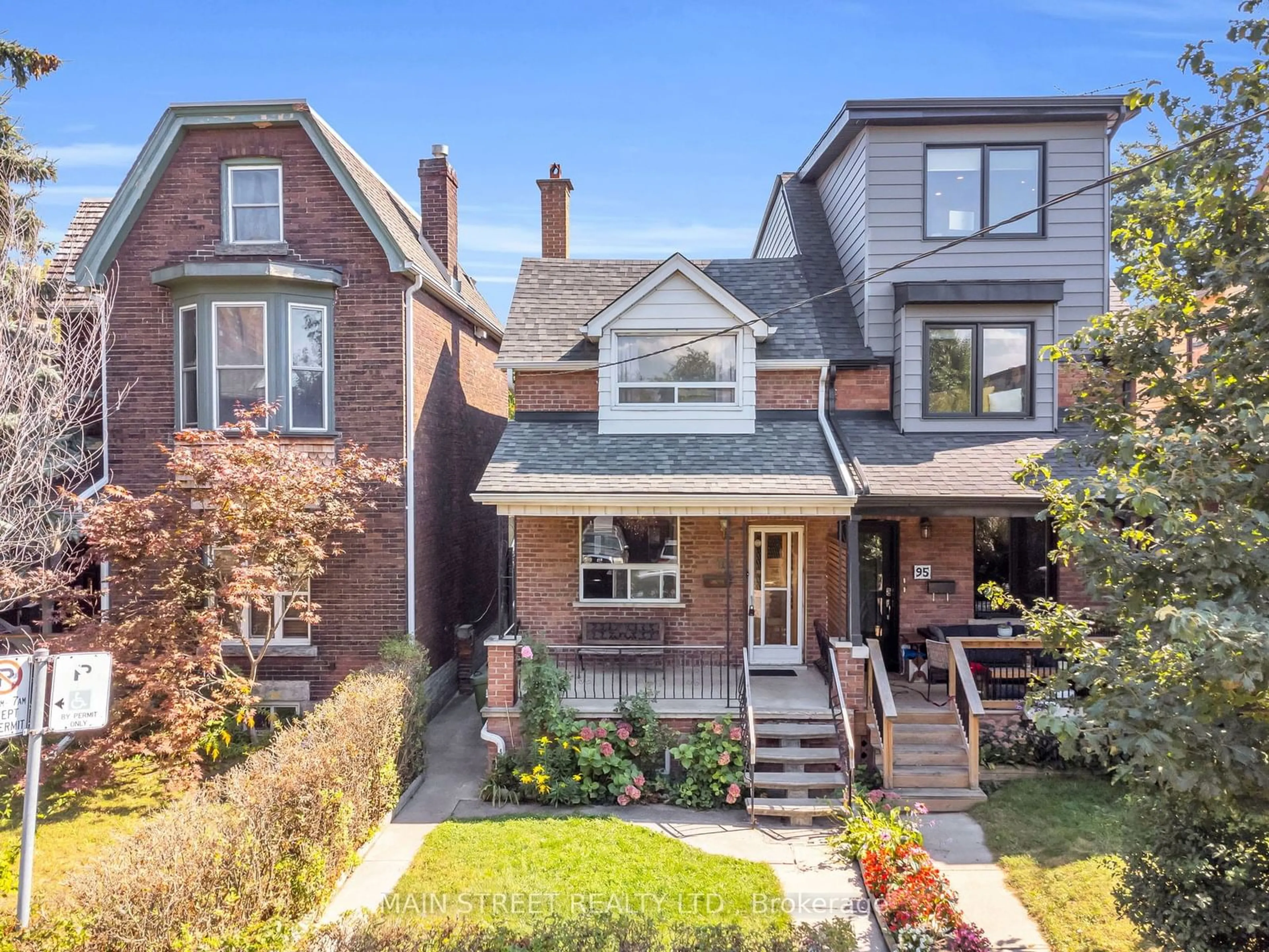 Home with brick exterior material for 97 Ritchie Ave, Toronto Ontario M6R 2K1