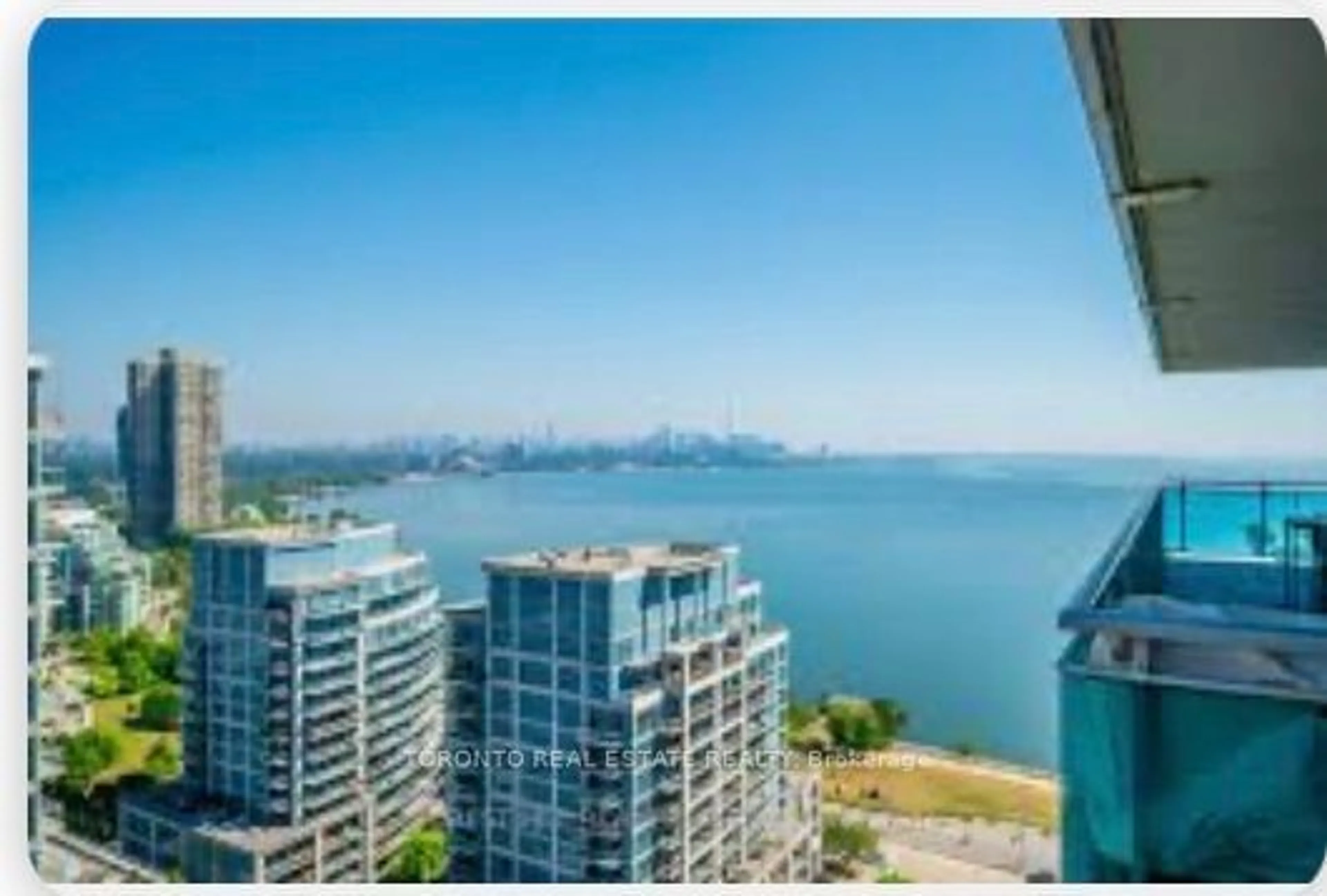 A pic from exterior of the house or condo, the view of lake or river for 16 Brookers Lane #2205, Toronto Ontario M8V 0A5