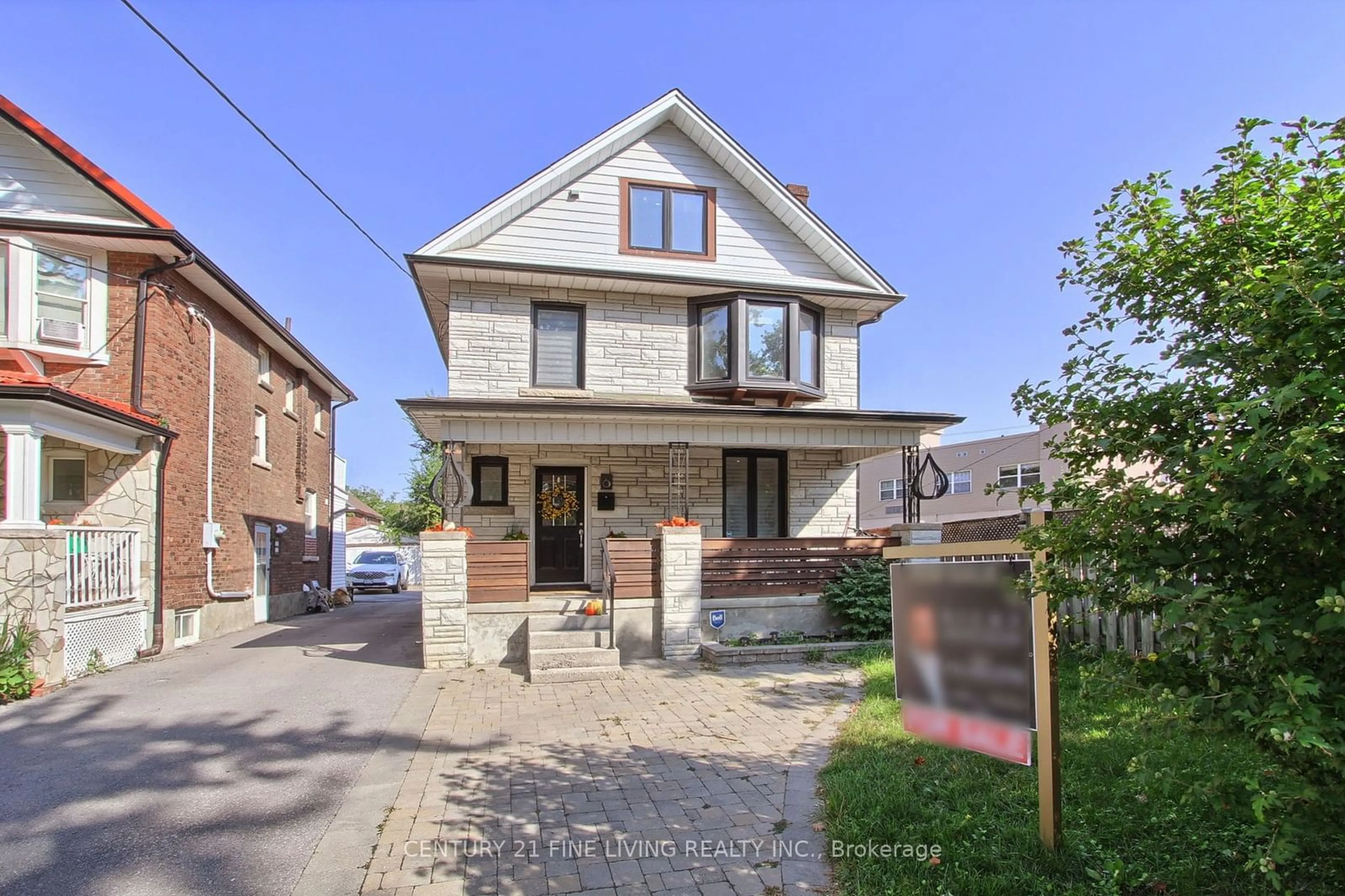 A pic from exterior of the house or condo, the street view for 6 Edmund Ave, Toronto Ontario M9N 1A3